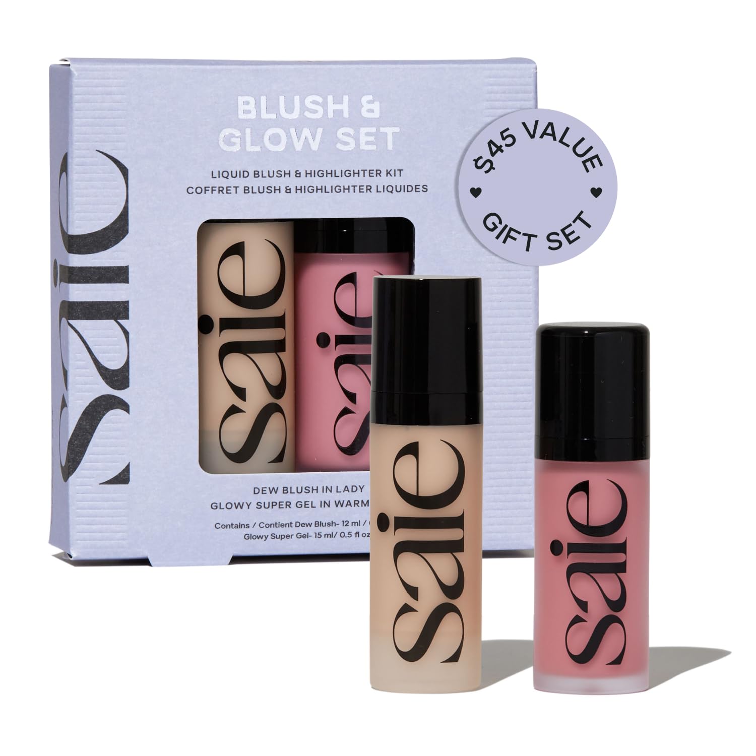 Saie Blush Glow Gift Set - Saie Official Imagery - 2