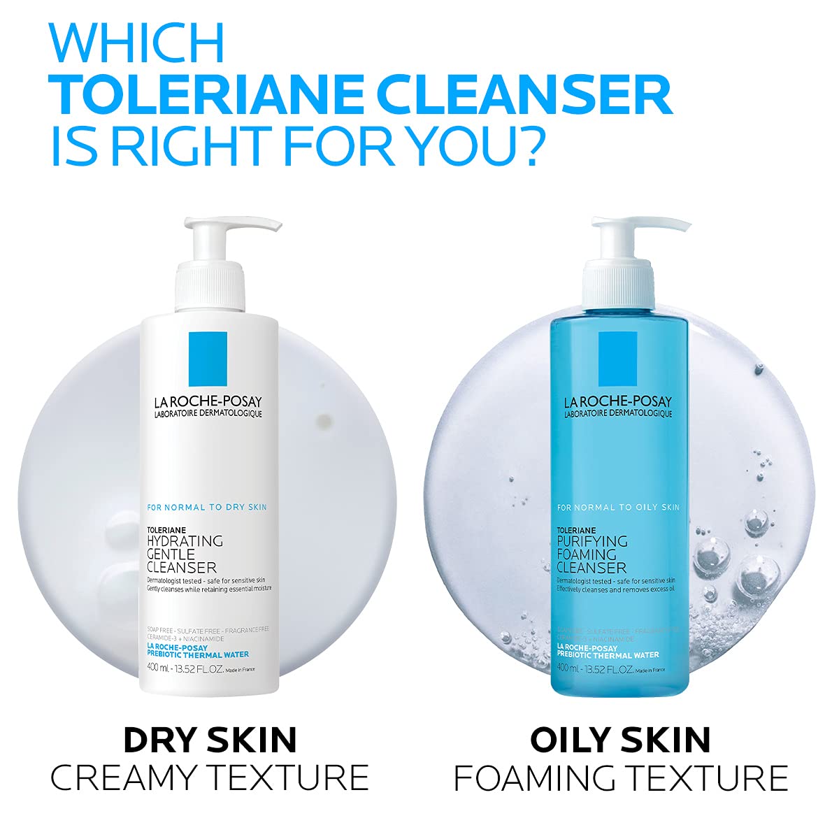 La Roche-Posay Toleriane Purifying Foaming Facial Cleanser wit... - Elefair Tech Official Product View 8