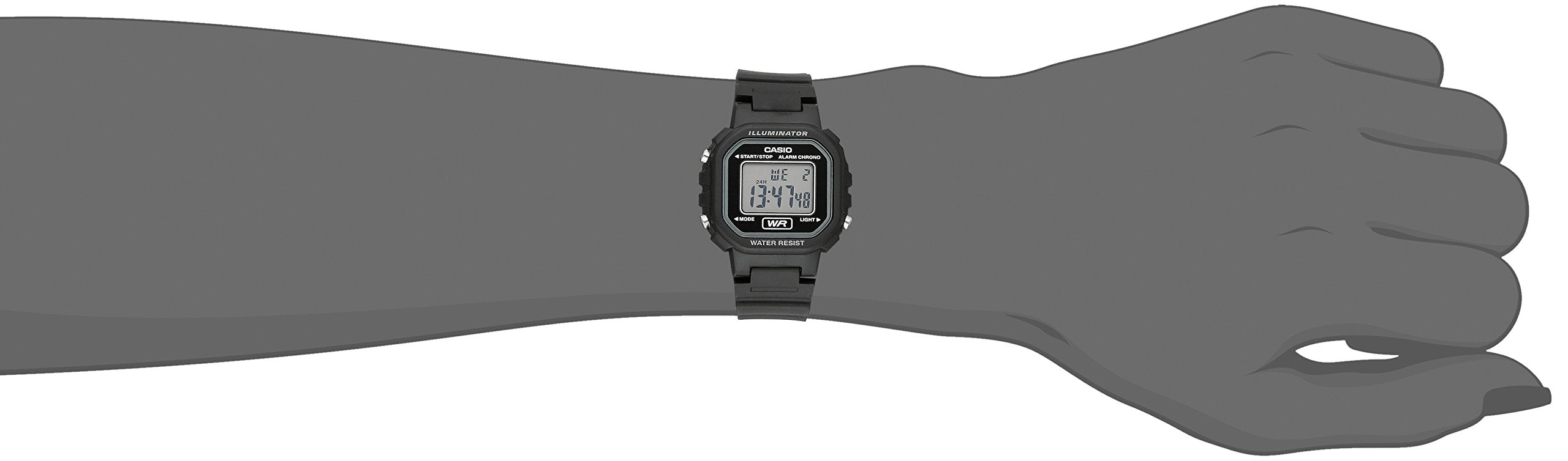 Casio LA20WH Series | Women's Digital Watch | Water Resistant | LED Li - View 2