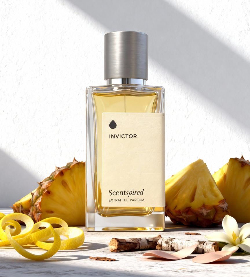 Invictor Men Long Lasting Extrait de Parfum Citrus Oakmoss 50ml - Product Imagery