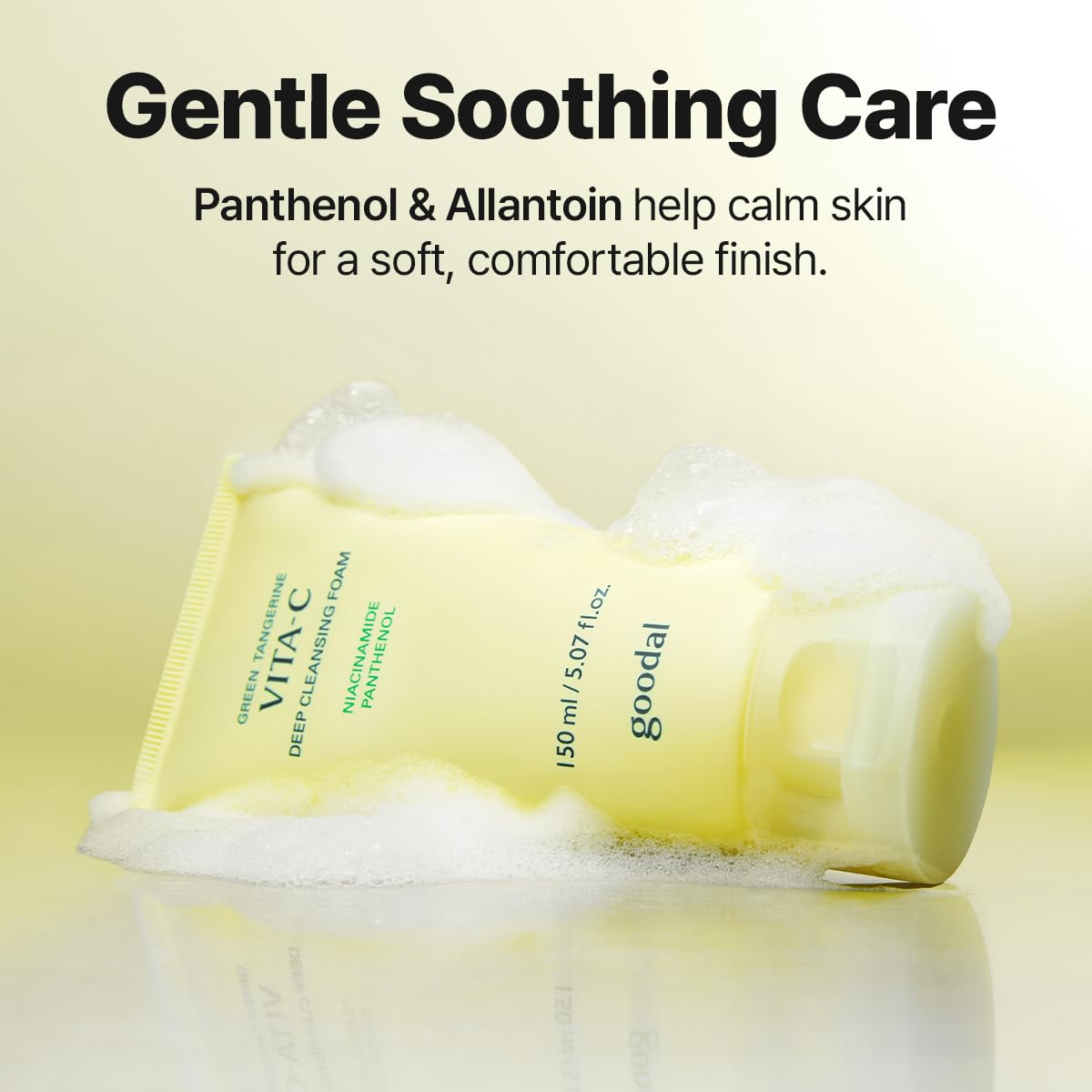 GOODAL Green Tangerine Vitamin C Cleansing Foam for - GOODAL Official Product Imagery - 7