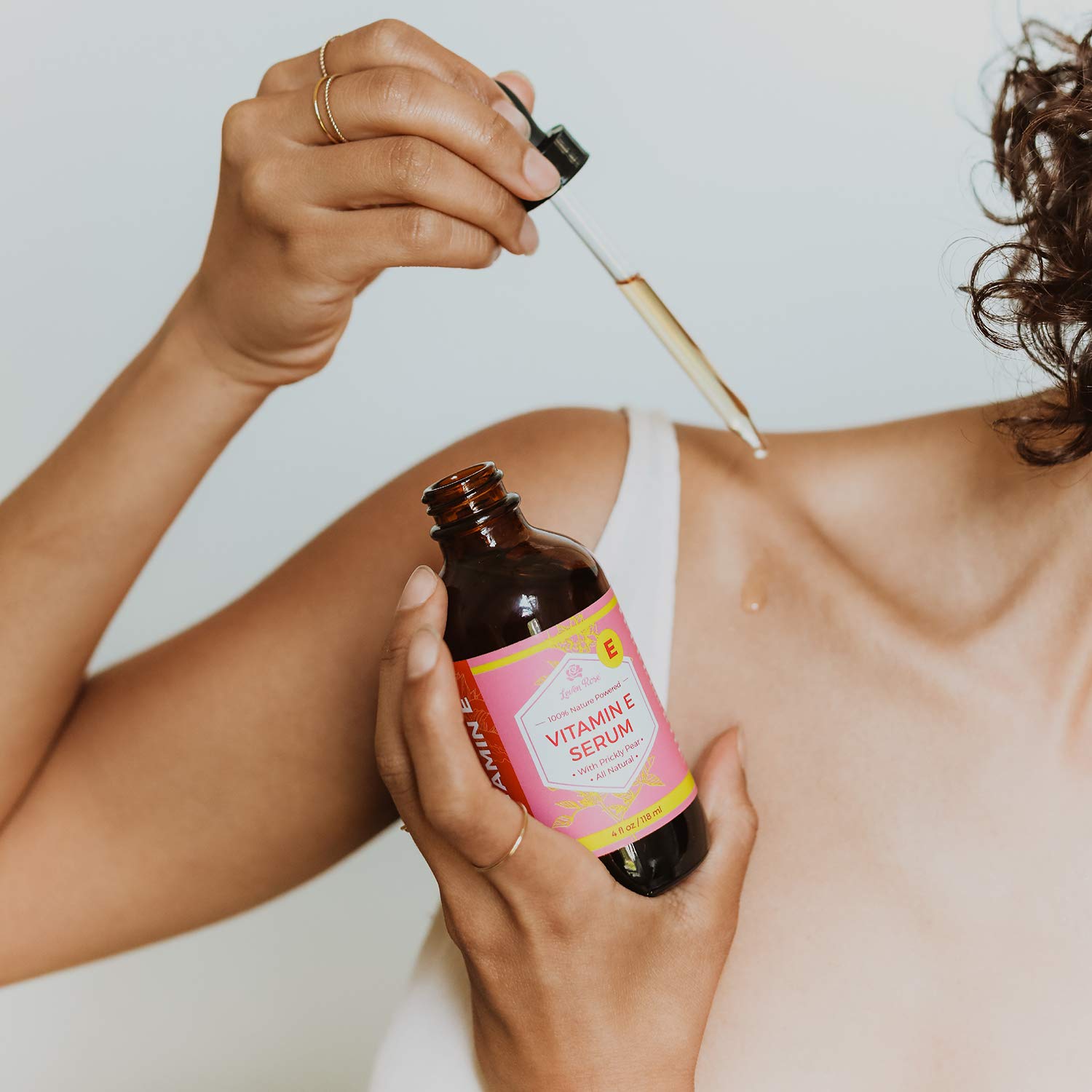 Leven Rose Vitamin E Oil Serum for Face & Skin, Hair & Nails, 4 fl oz - Leven Rose Official Product View 6