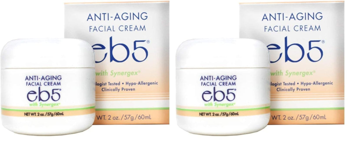 eb5 Anti Aging Face Neck Cream with Synergex Formula for Men - eb5 Official Imagery - 4