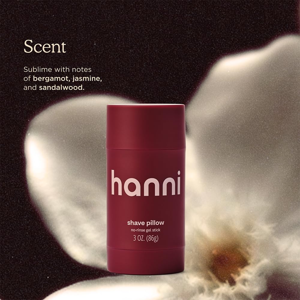 HANNI Shave Pillow No Rinse Shave Gel Stick Waterless Dry - HANNI Official Imagery - 8