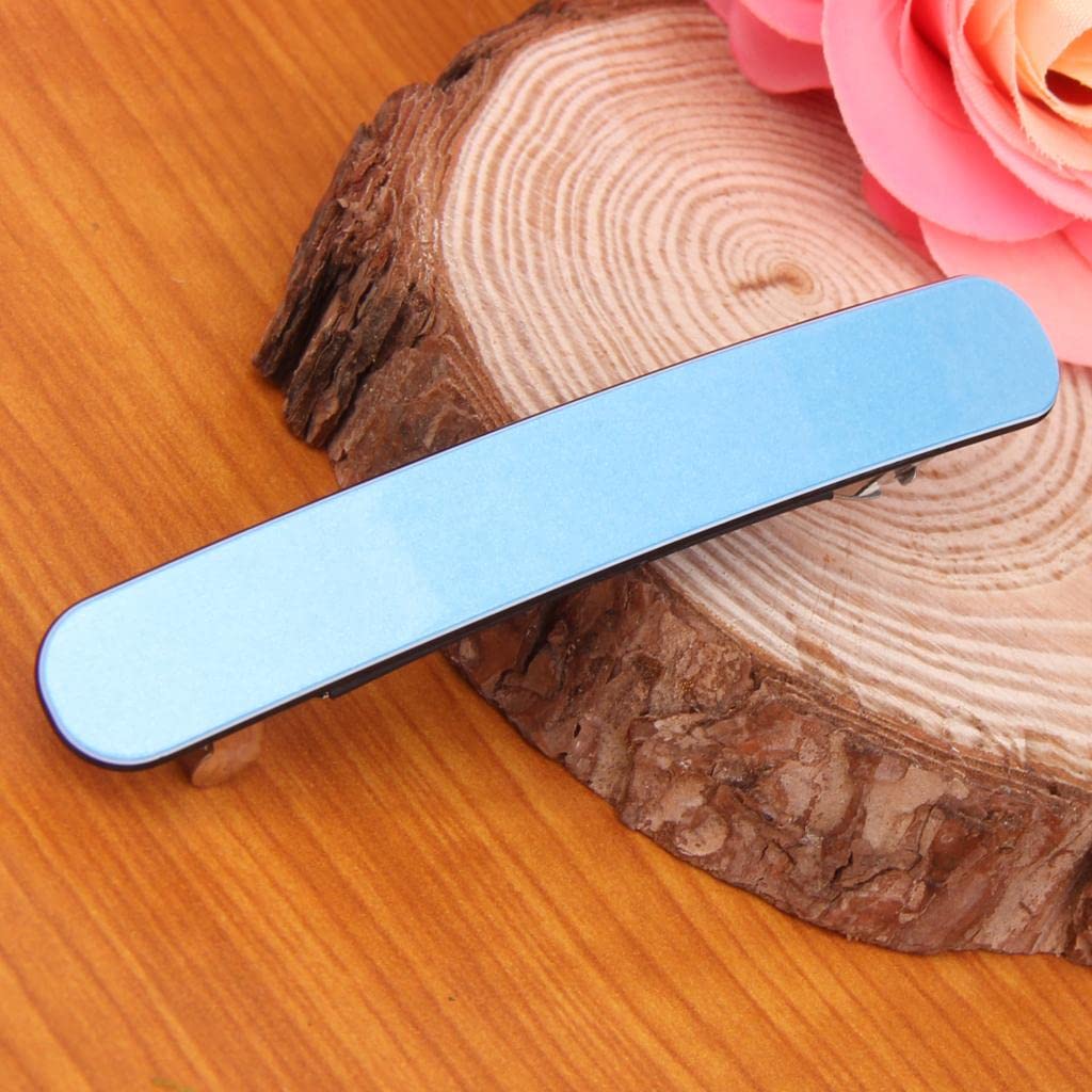 Hailong Ming Lady Acrylic Hair Barrette Hair Clip Hair Jewelry Hair Accessory Hairpin Polished Acrylic Surface Gentle on Hair Suitable for Women Girls Weddings Bir