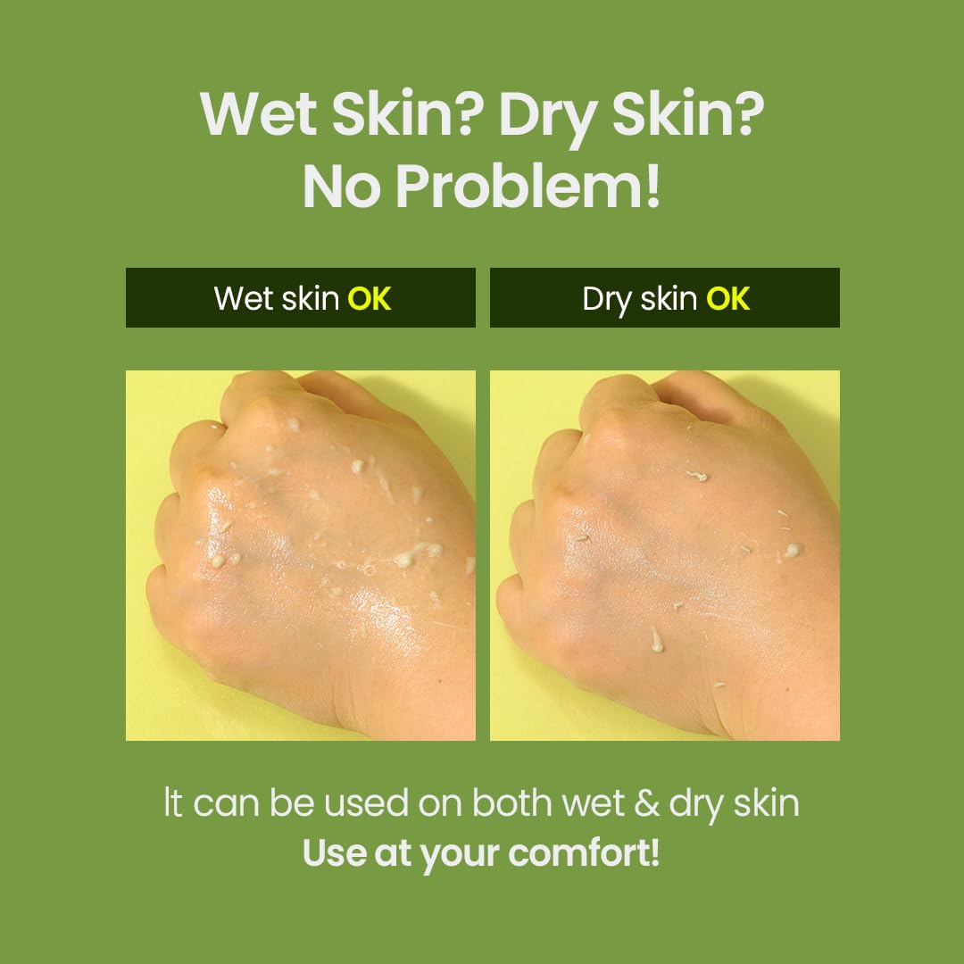 beplain Mung Bean Milk Peeling Gel, Hyaluronic Acid Exfoliator, - beplain