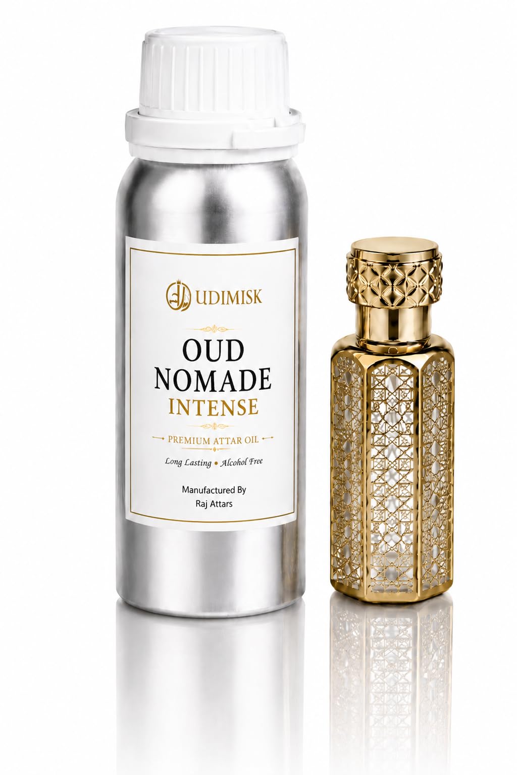 High Quality Oud Nomade Intense 100g Concentrated Perfume Oil - Product Imagery