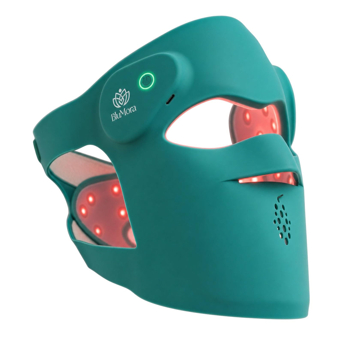 Red Light Therapy for Face Wireless LED Face Mask Light - BluMora Official Imagery - 2