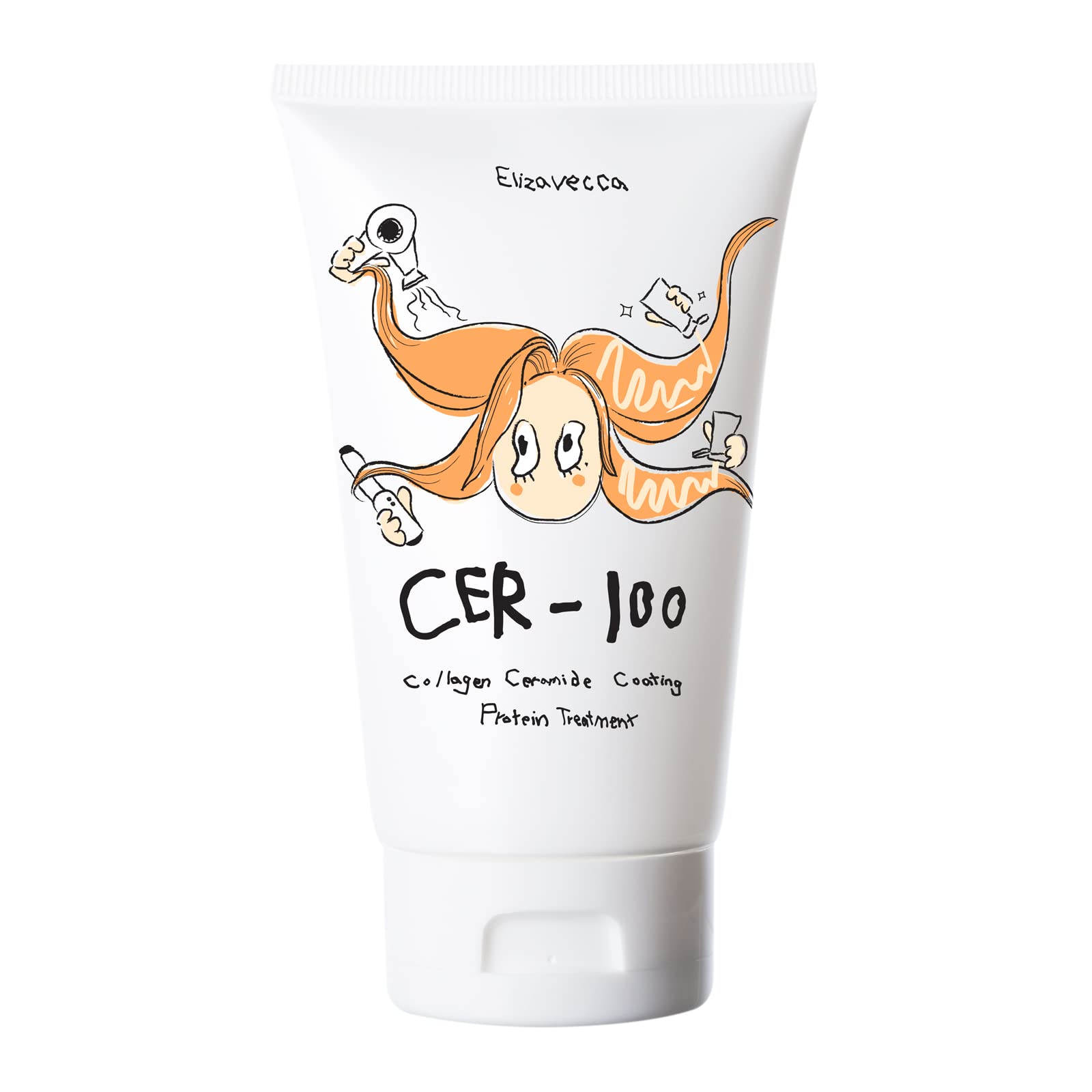 Elizavecca cer-100 collagen coating hair protein treatment 100ml - Elizavecca Official Product View 2