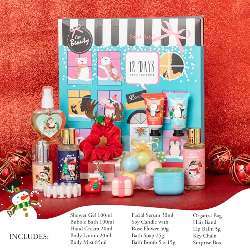 16Pcs Advent Calendar Christmas Gifts for Women & men - Large - Product Imagery
