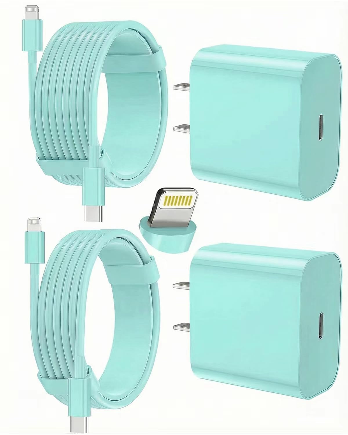 FEEL2NICE iPhone Charger Fast Charging, USB C Charger Block, 6FT - 10FT - FEEL2NICE Official Product View 10