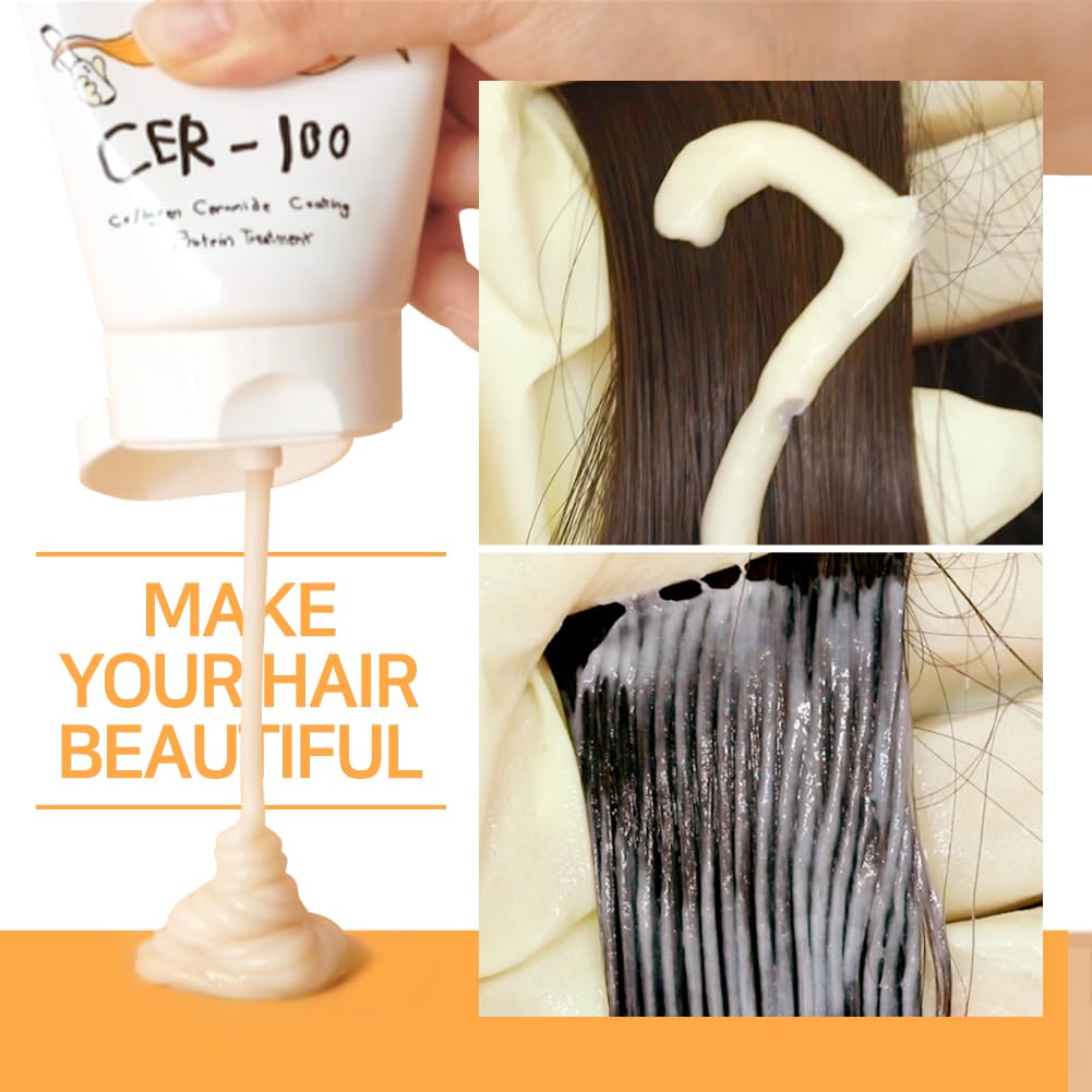 Elizavecca cer-100 collagen coating hair protein treatment 100ml - Elizavecca Official Product View 9