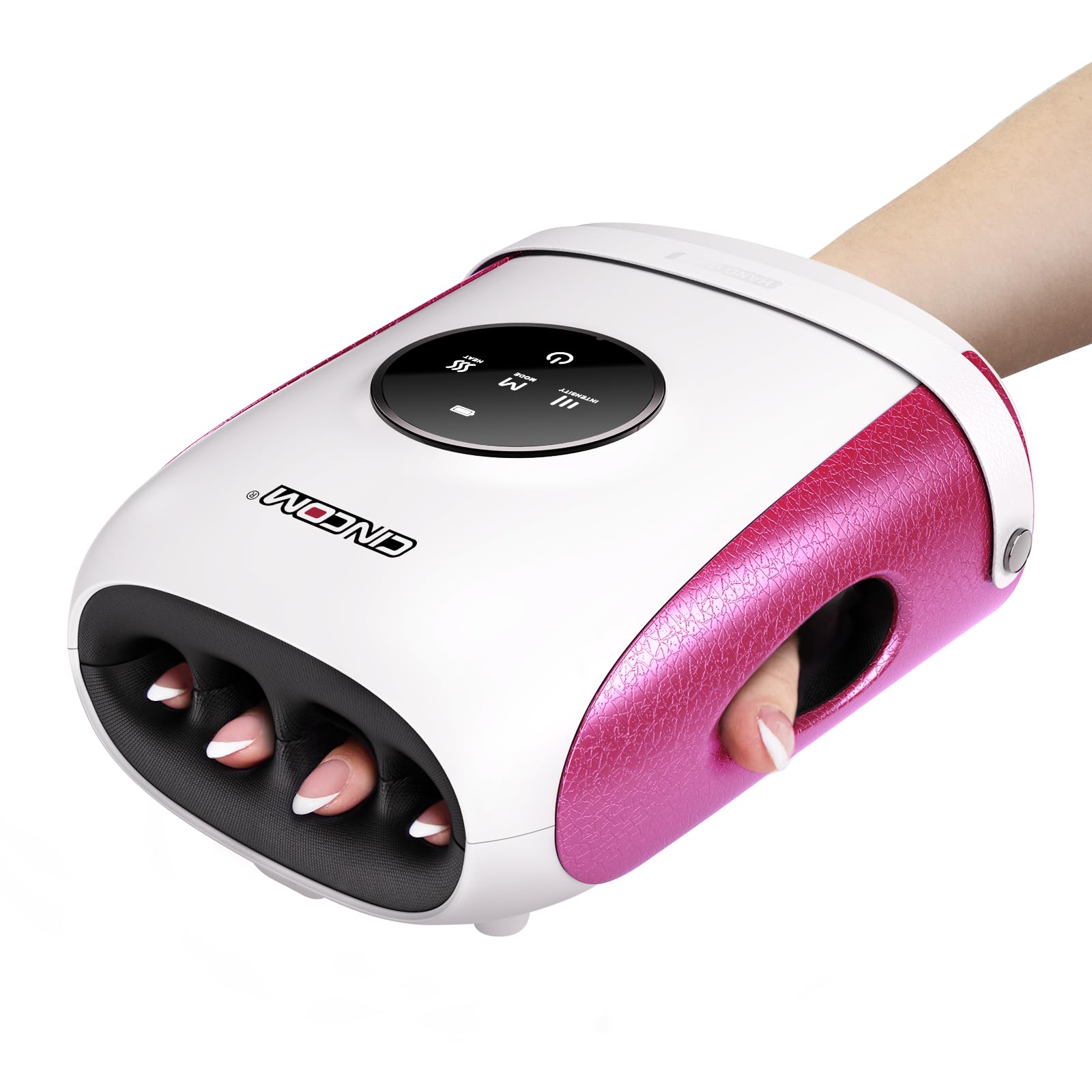 CINCOM Hand Massager with Heat and Compression, Finger and Palm Massag - View 1