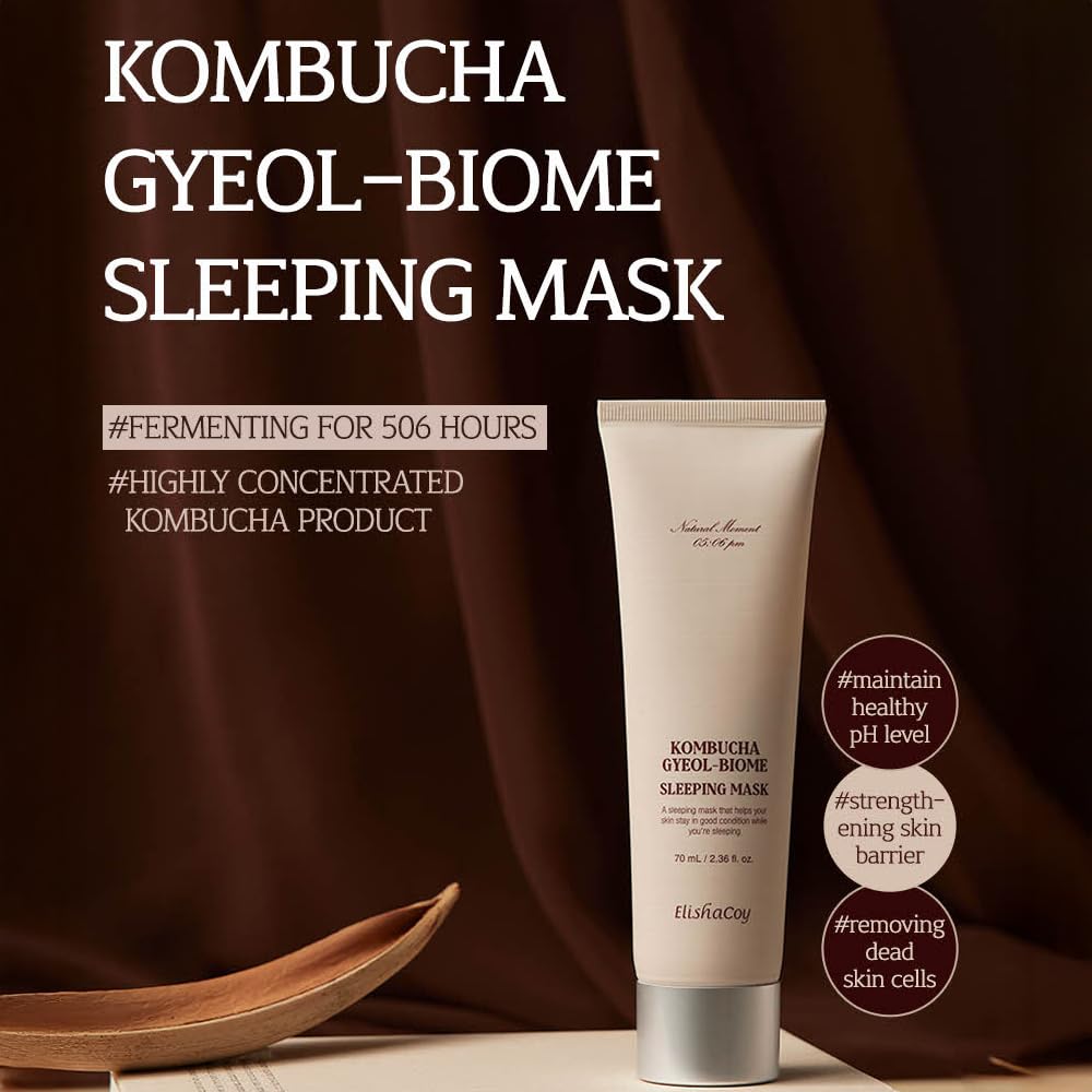 [Elishacoy] Kombucha Gyeol-Biome Sleeping Mask 70 ml / 2.37 fl - Elishacoy