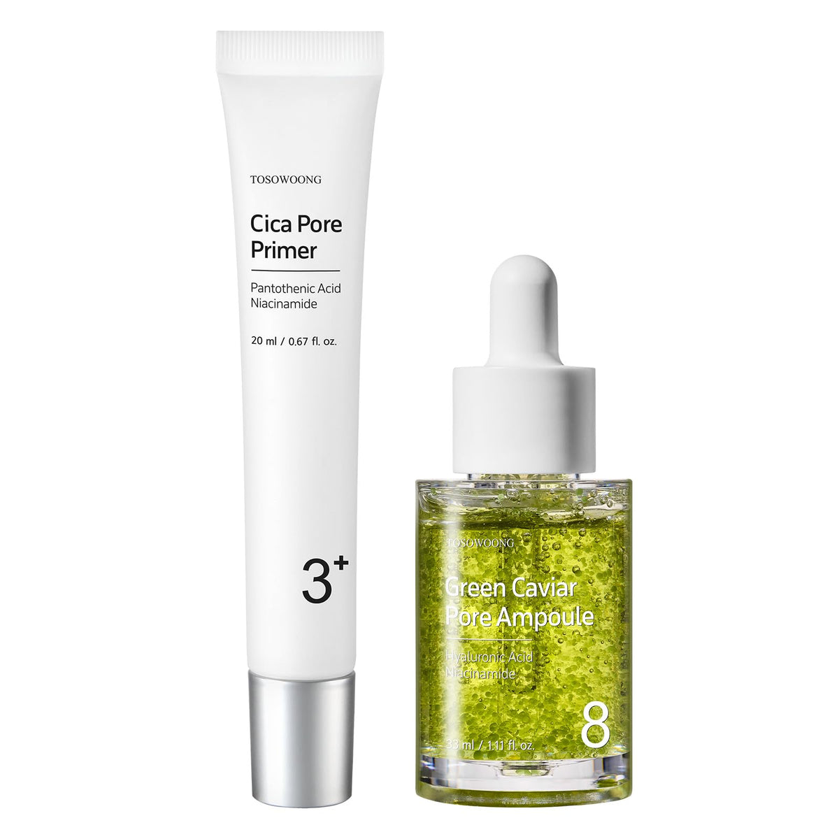 Ultimate Pore Control Duo TOSOWOONG Green Caviar Ampoule and - TOSOWOONG Official Imagery - 2