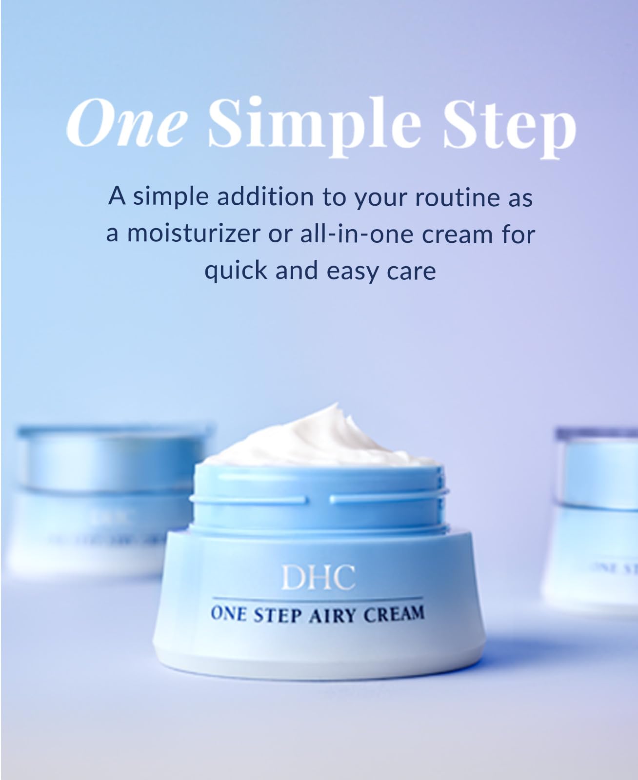 DHC One Step Airy Cream, 1.7 oz. Net wt.