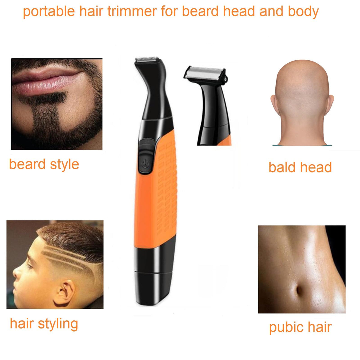 Men Pubic Hair Trimmer Male Intimate Part Clipper Wet Dry - VSTSERIES Official Imagery - 3