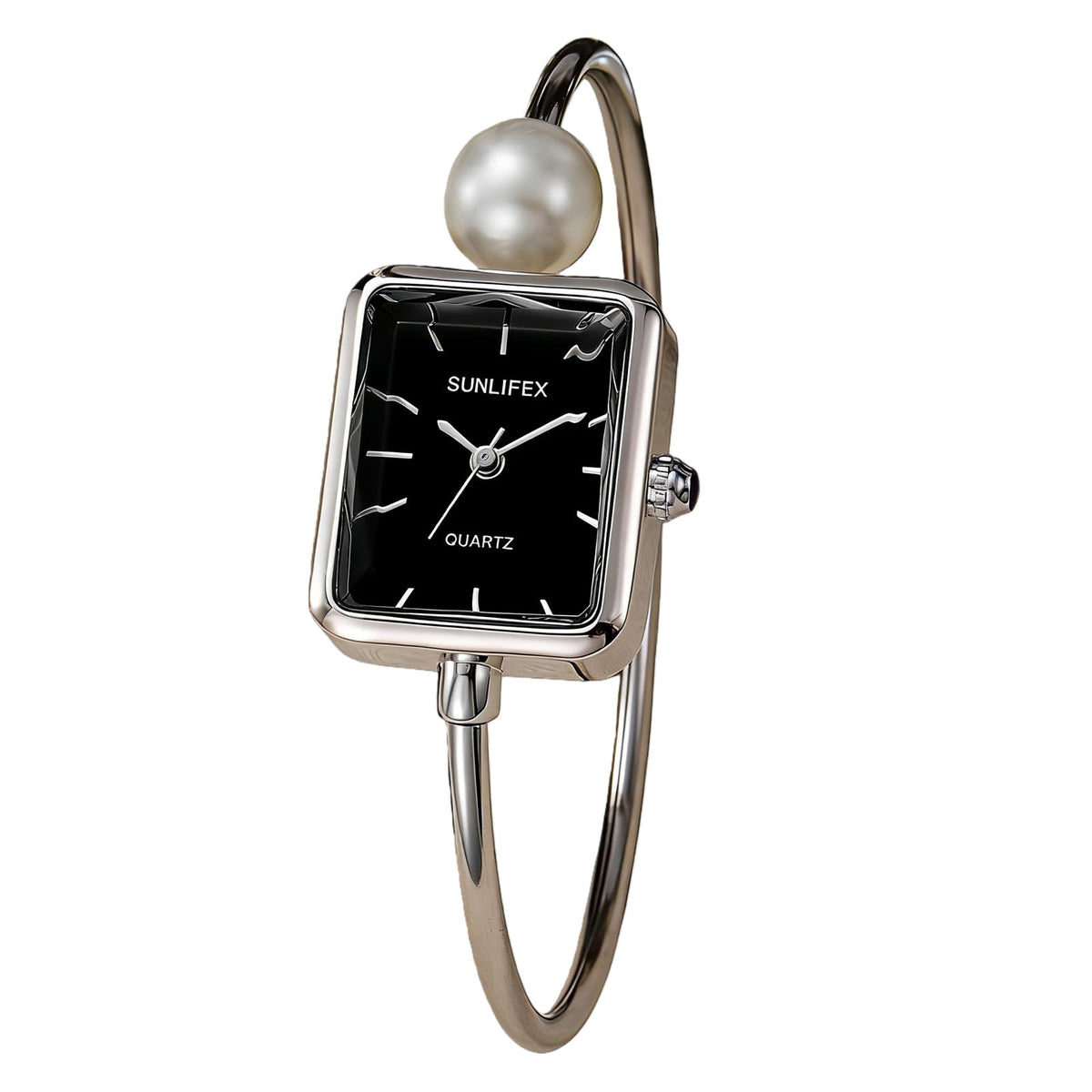 Gosasa Pearl Bangle Watch for Women Gold Bracelet Watch with - Gosasa Official Imagery - 8