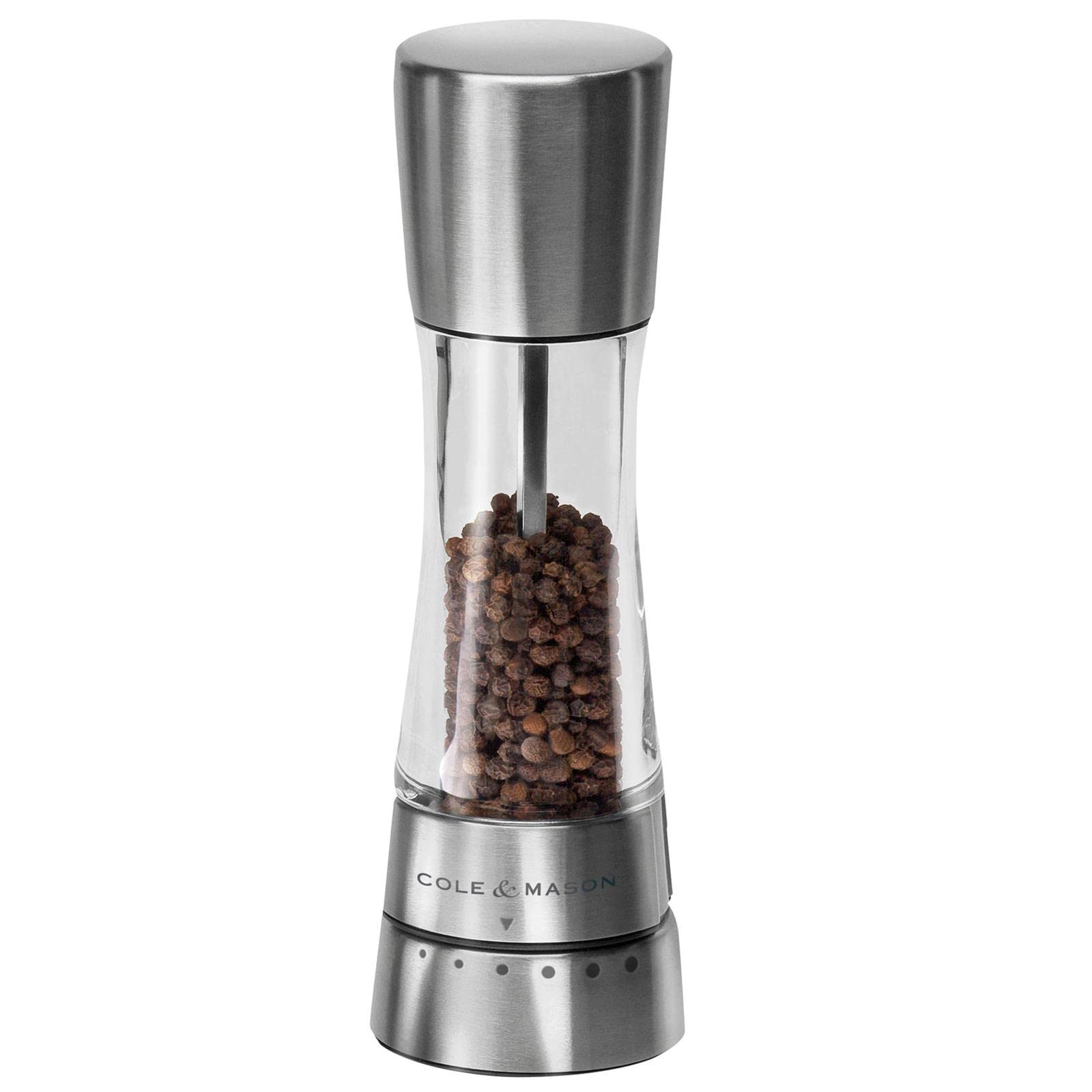 Cole & Mason Derwent Pepper Mill Adjustable Grind Select 6 - Product Imagery