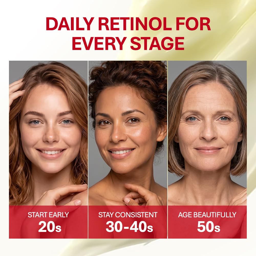 Double Retinol Cream Anti Aging with Retinol Retinal - Rothea Official Imagery - 7