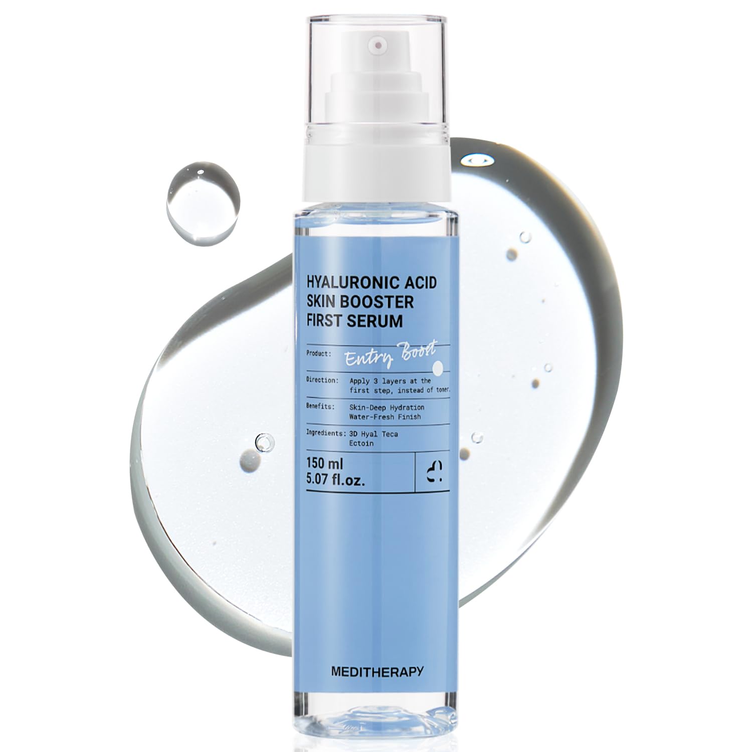 MEDITHERAPY Hyaluronic Acid Serum 5 07 fl oz - MEDITHERAPY Official Product Imagery - 1