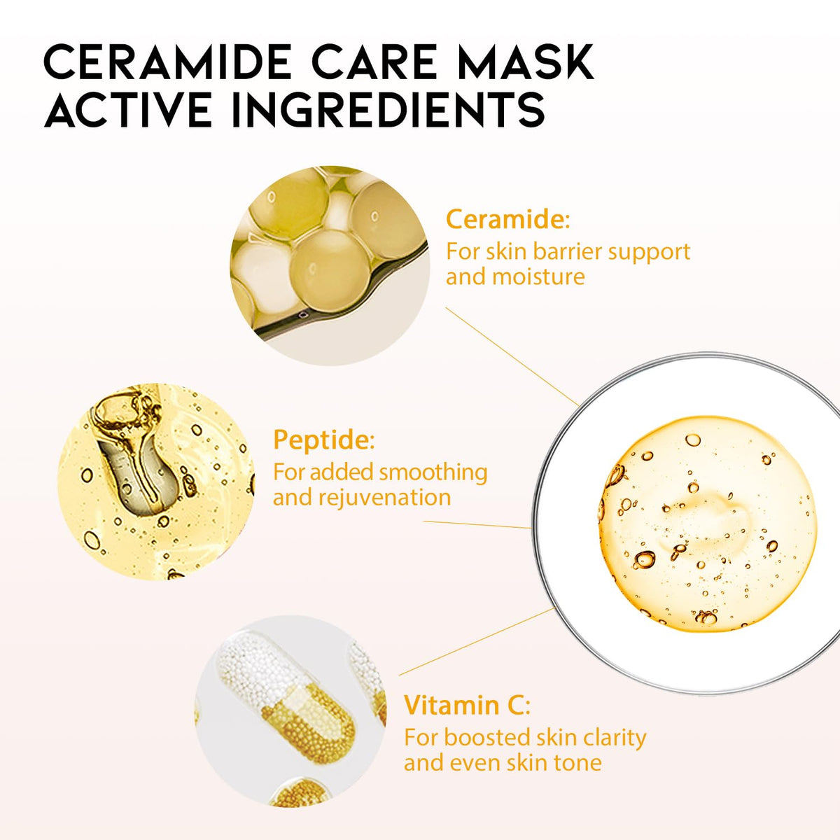 OOTD Korean Sheet Mask with Collagen Ceramide Cica Vitamin C - #OOTD Official Imagery - 6