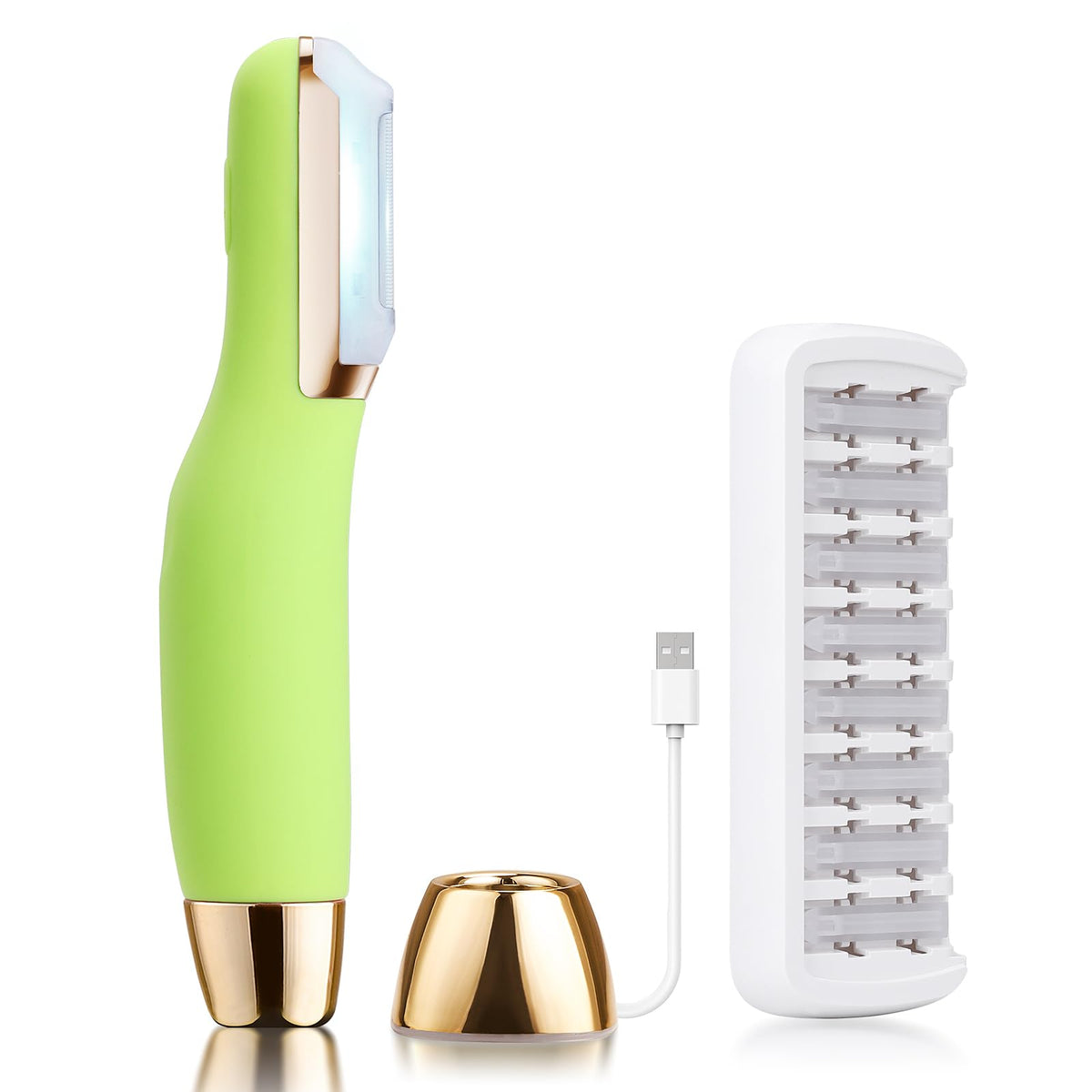 Sonic Dermaplane Razor for Women Face Facial Hair and Peach - CEVEK Official Imagery - 2