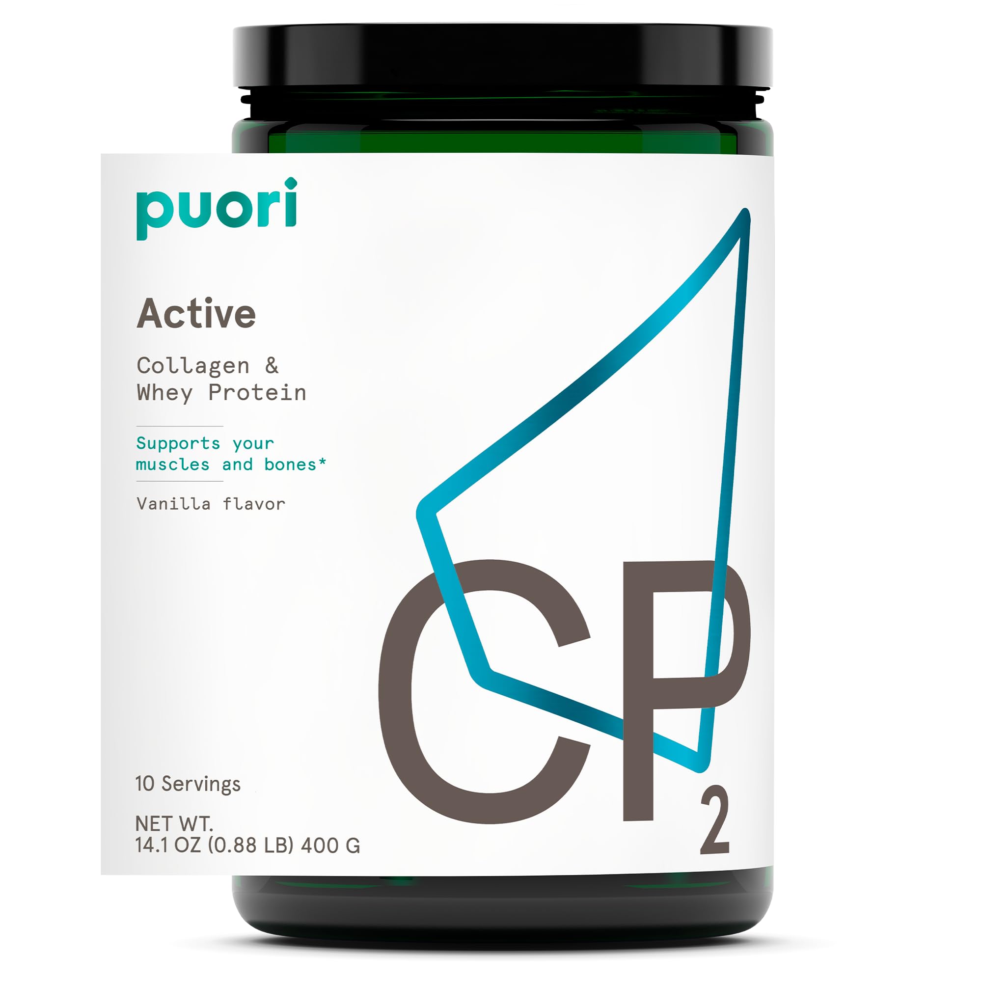 Puori CP2 Collagen Whey Protein Powder Vanilla 10 Servings - Puori Official Imagery - 2
