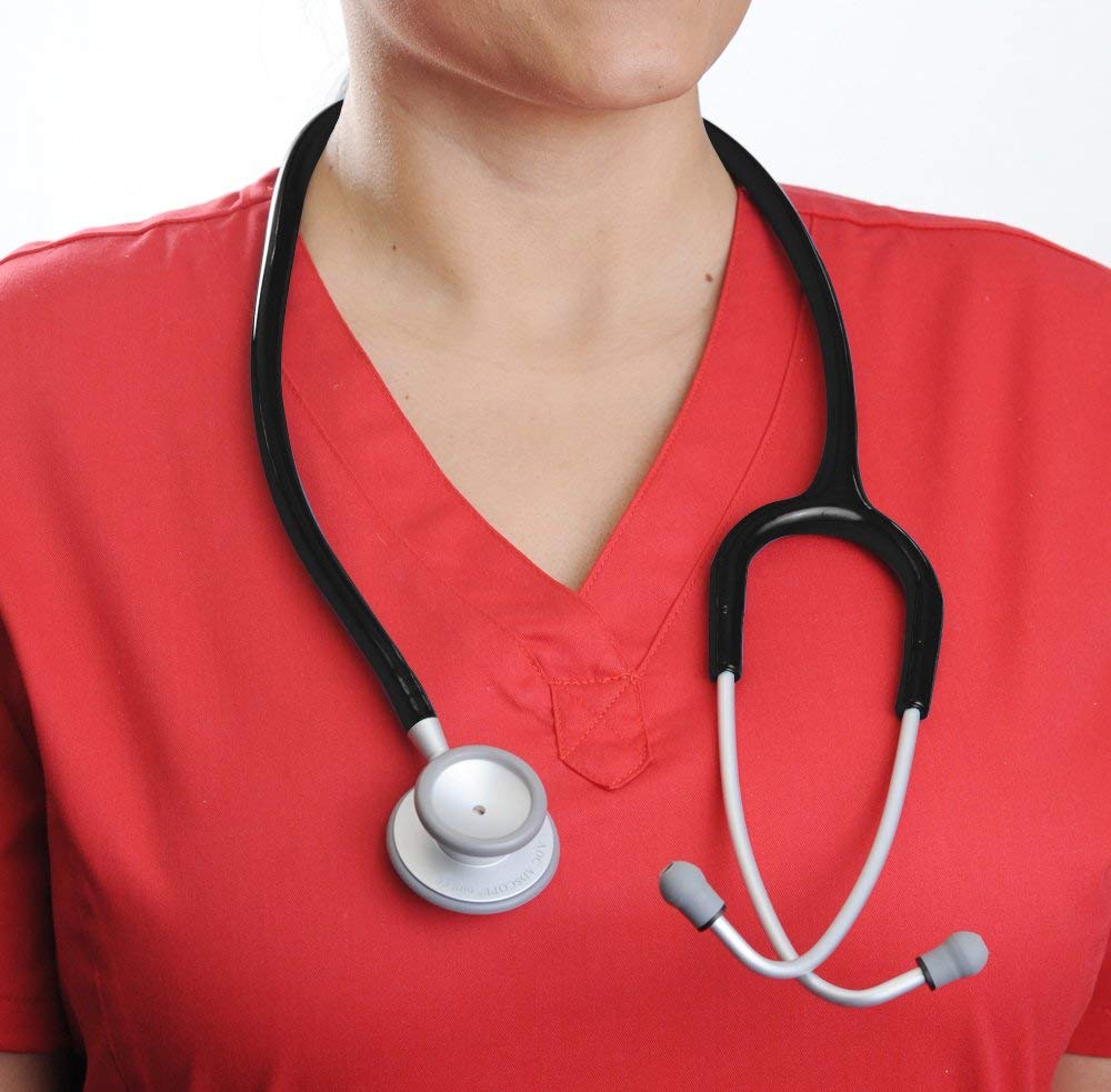 ADC Adscope 619 Ultra-Lite Clinician Stethoscope, AFD Tunable Technology