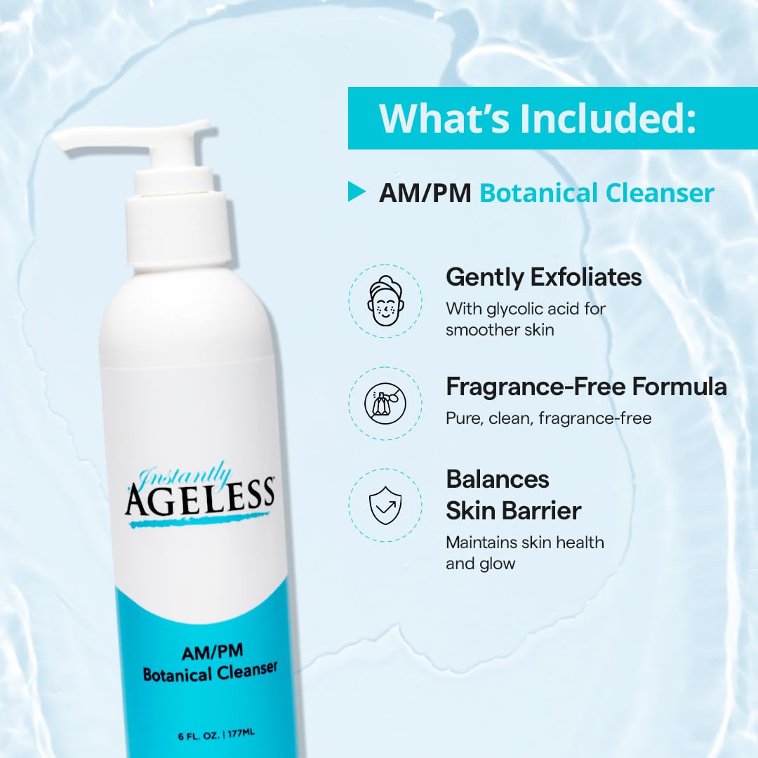 Instantly Ageless AM/PM Botanical Cleanser &amp; Moisture Lift - Instantly Ageless