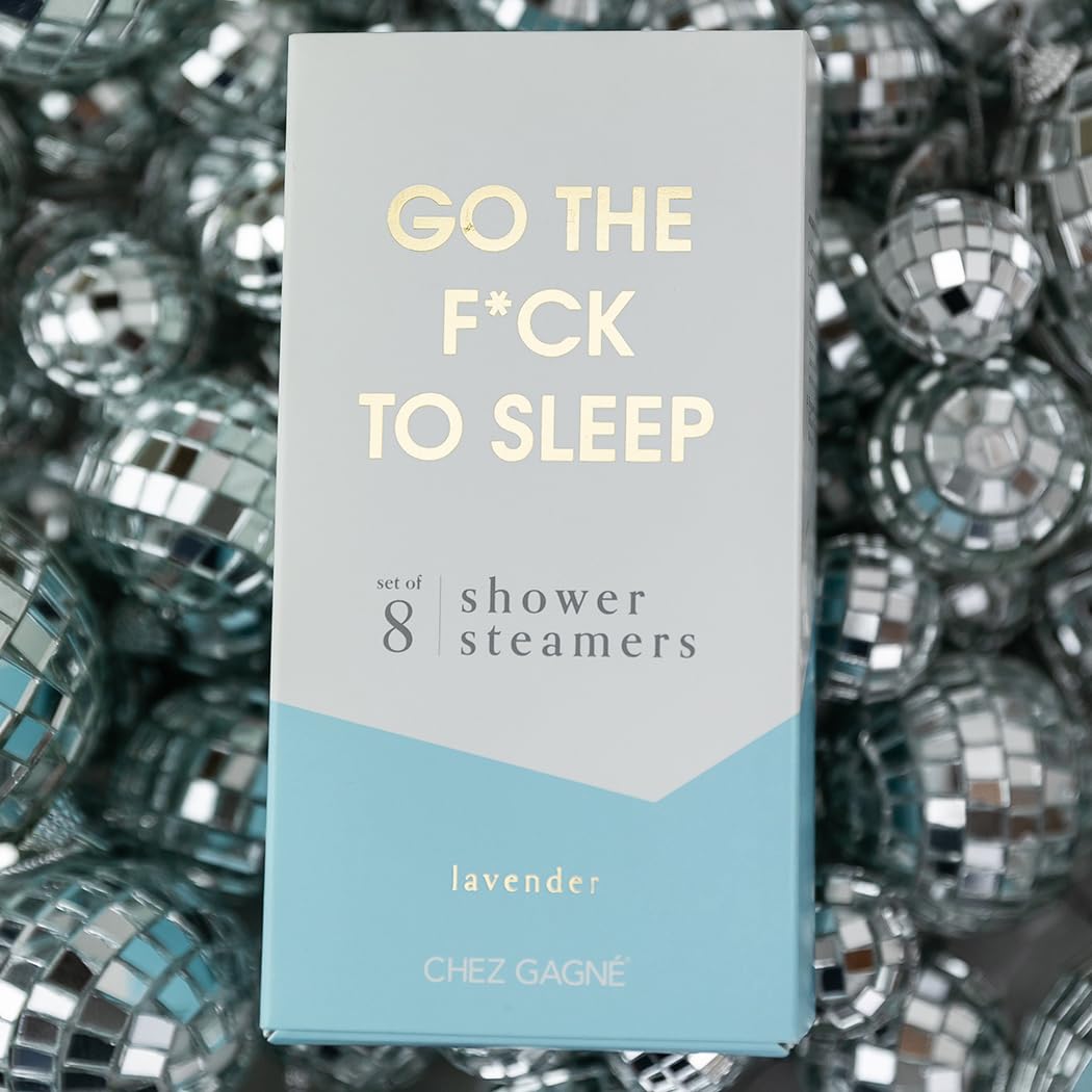 Aromatherapy Shower Steamers Go The F ck to Sleep Lavender - Chez Gagné Official Imagery - 8