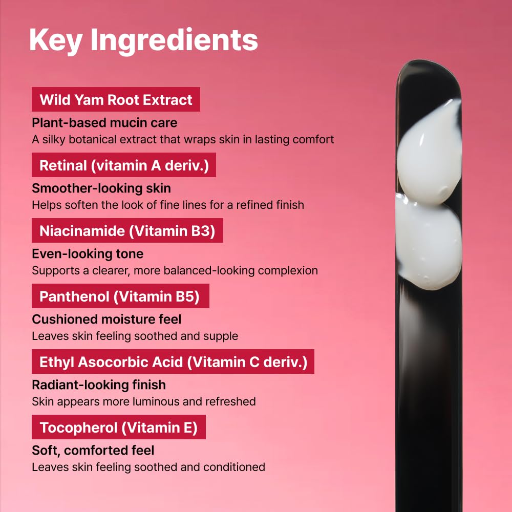 NIDA Youthful Formula™ Yam Mucin ABCE Facial Cream - Wild Yam Root Extract & - NIDA Official Product View 6