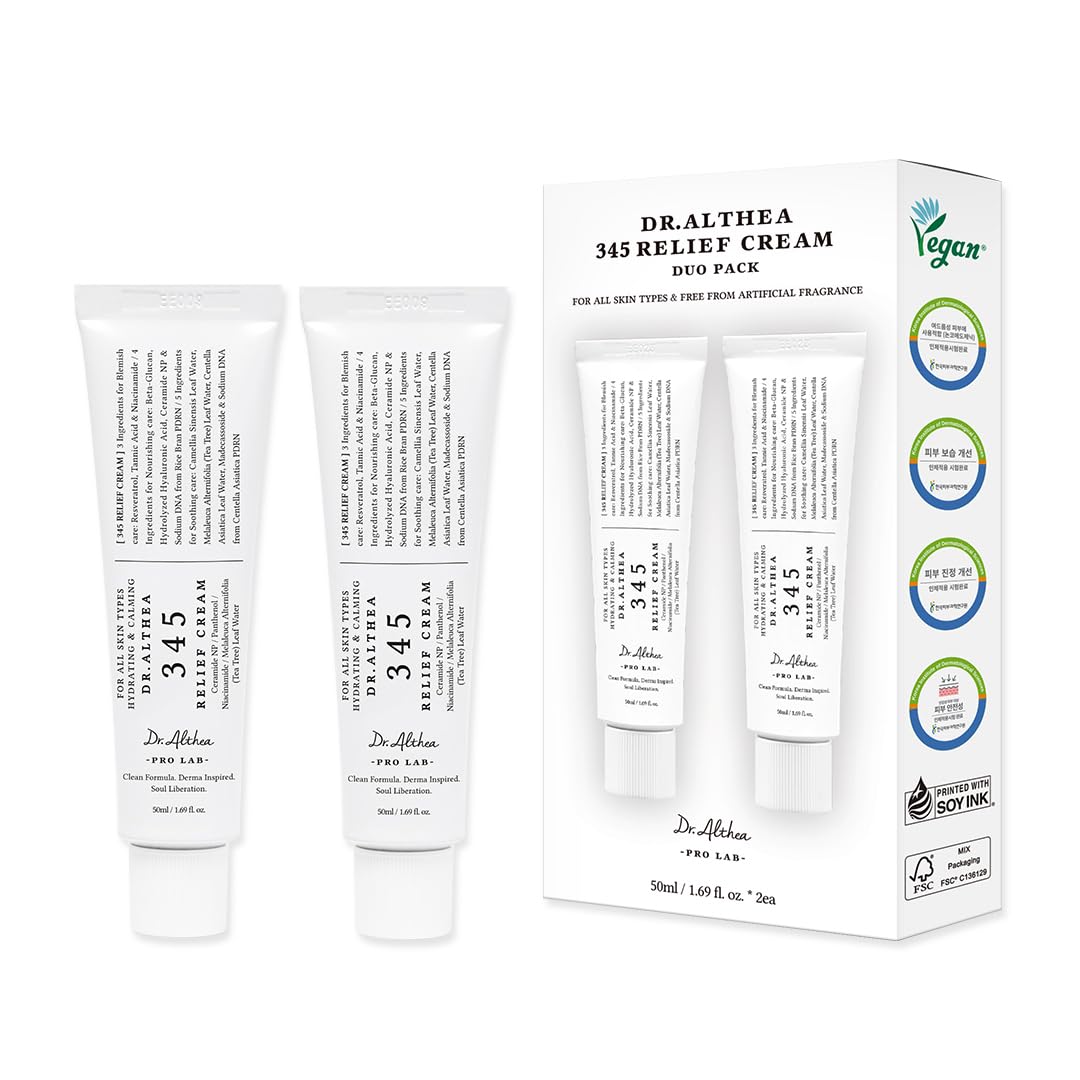 Dr.Althea 345 Relief Cream, 1.69 Fl Oz (Ver.2 - Dr.Althea