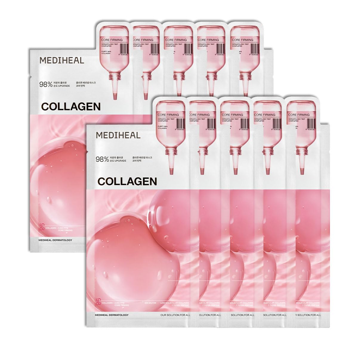 MEDIHEAL Collagen Essential Face Sheet Mask, Skin Firming - MEDIHEAL Official Product View 2