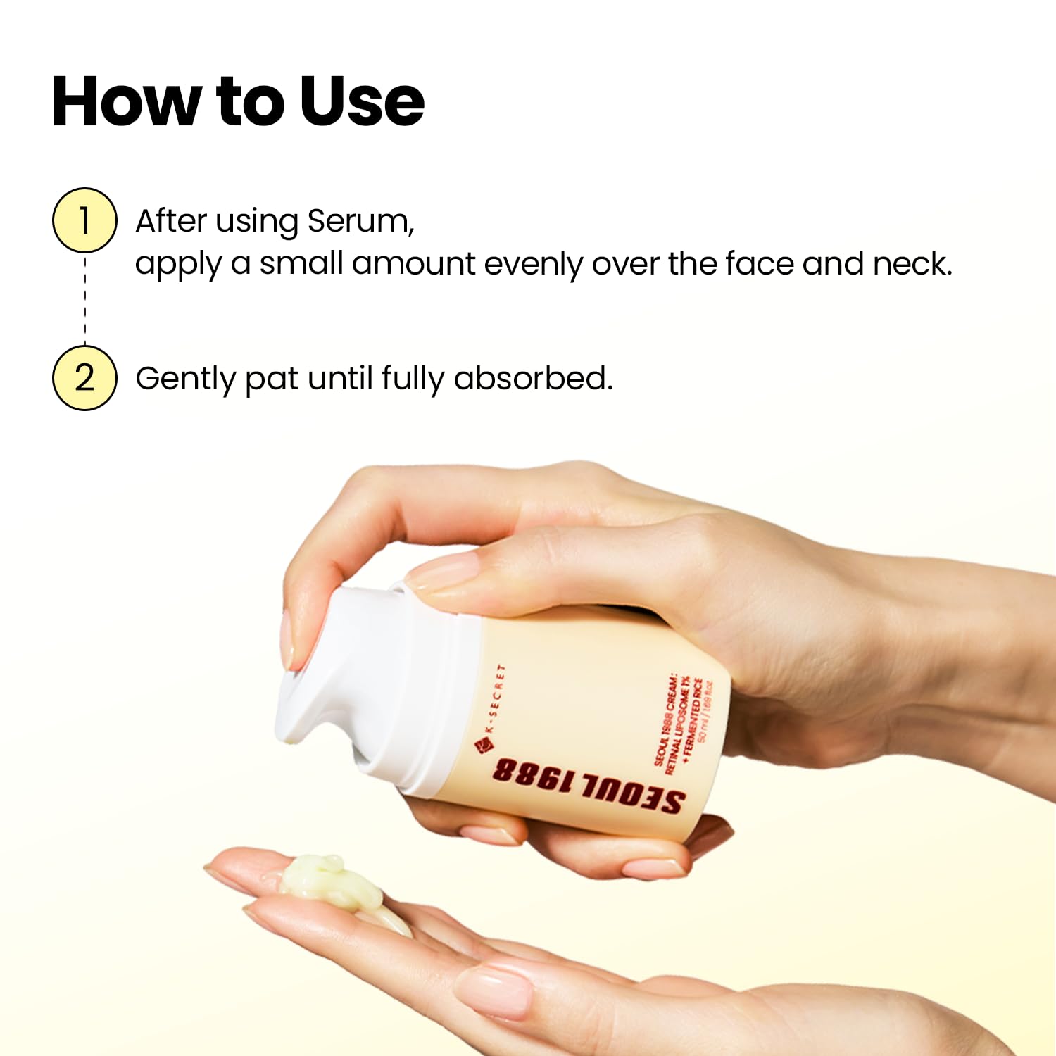 K-SECRET SEOUL 1988 Retinal Cream | Gentle Retinal Liposome 1% Formula for Sensitive Skin | Daily Fine Lines & Skin Texture Care | Niacinamide, Bakuchiol | Korean Skincare, 50ml / 1.69 fl oz - K-SECRET Official Product View 8