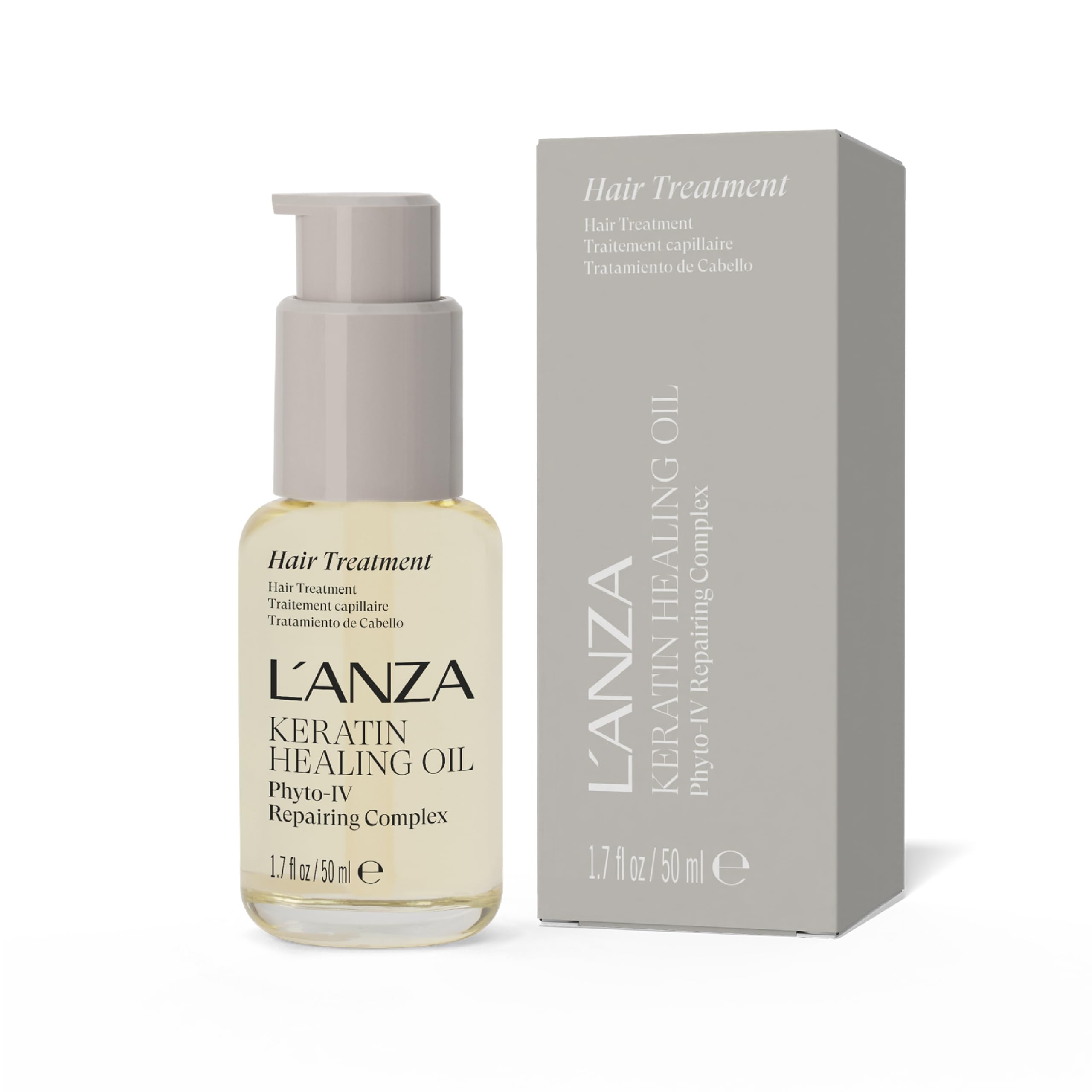 L’ANZA L'ANZA Keratin Healing Oil Hair Oil Damaged Dry Hair Treatment, 1.7 Fl Oz - L’ANZA Official Product View 2