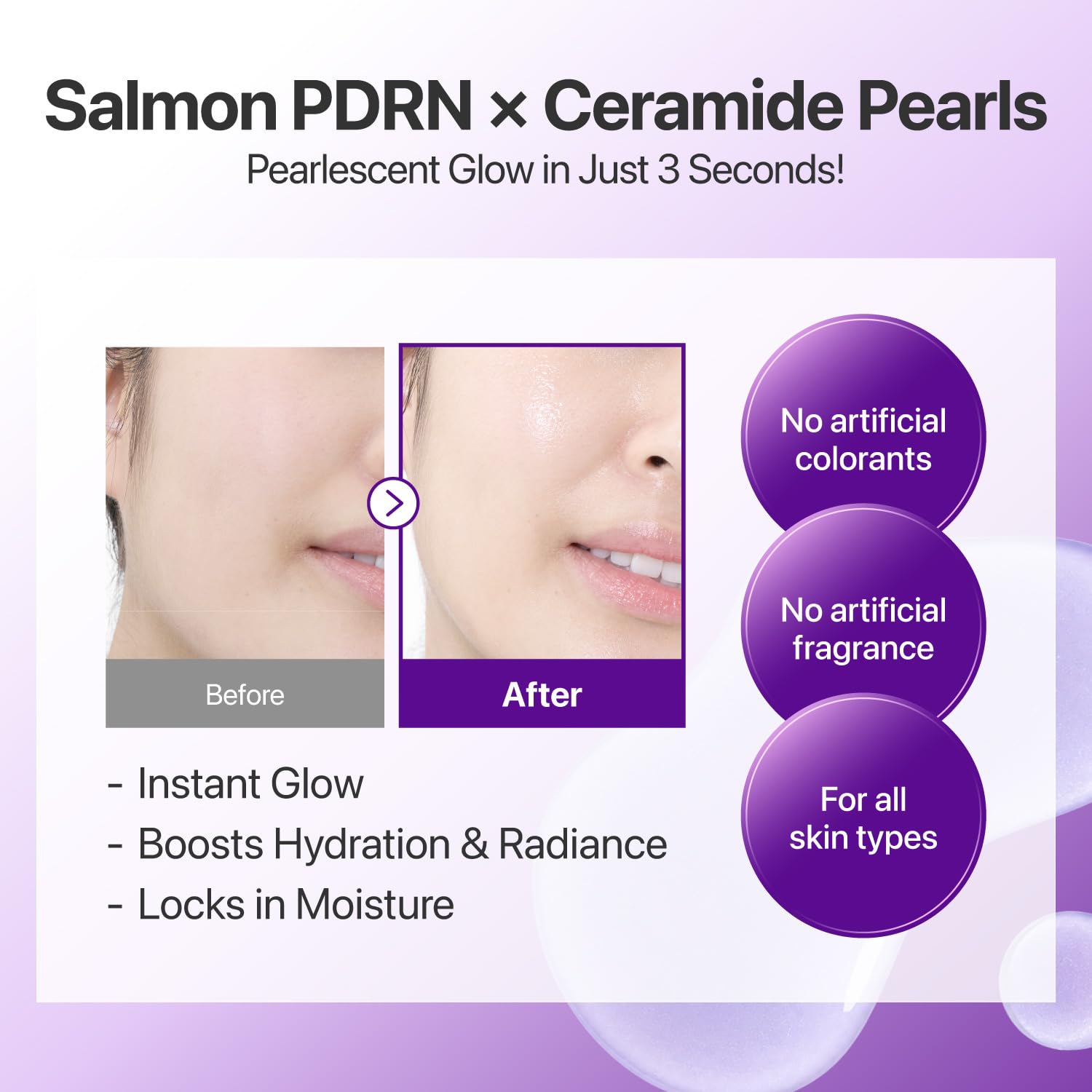numbuzin No.9 NAD+ Salmon PDRN Toner, Glass Skin Hydrating Toner - numbuzin