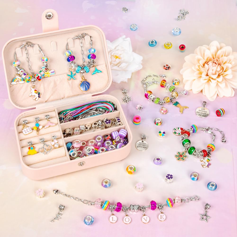 Sofier Jewelry Bracelet Making Kit for DIY Beads Charms Set - Sofier Official Imagery - 7