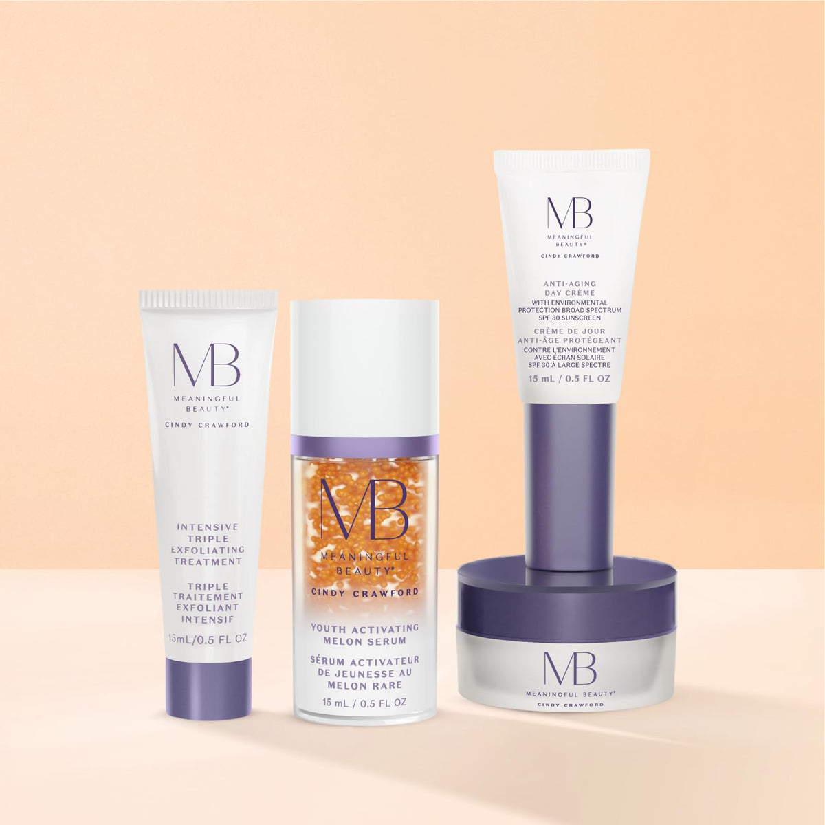 Meaningful Beauty Anti Aging Daily Skincare System with - Premium Selection Official Imagery - 3