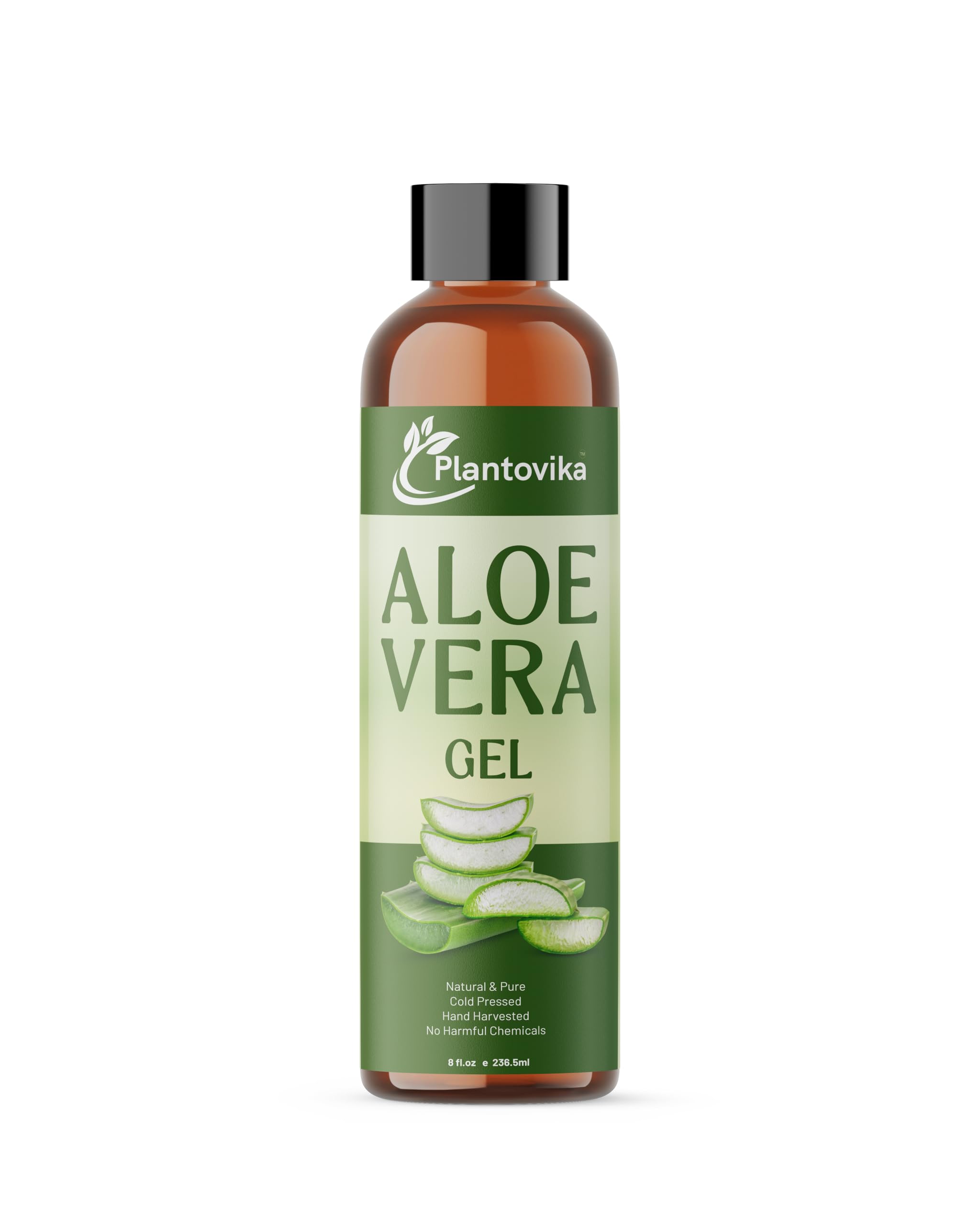 Aloe Vera Gel - Natural, Hydrating & Moisturizing for Face, - Product Imagery