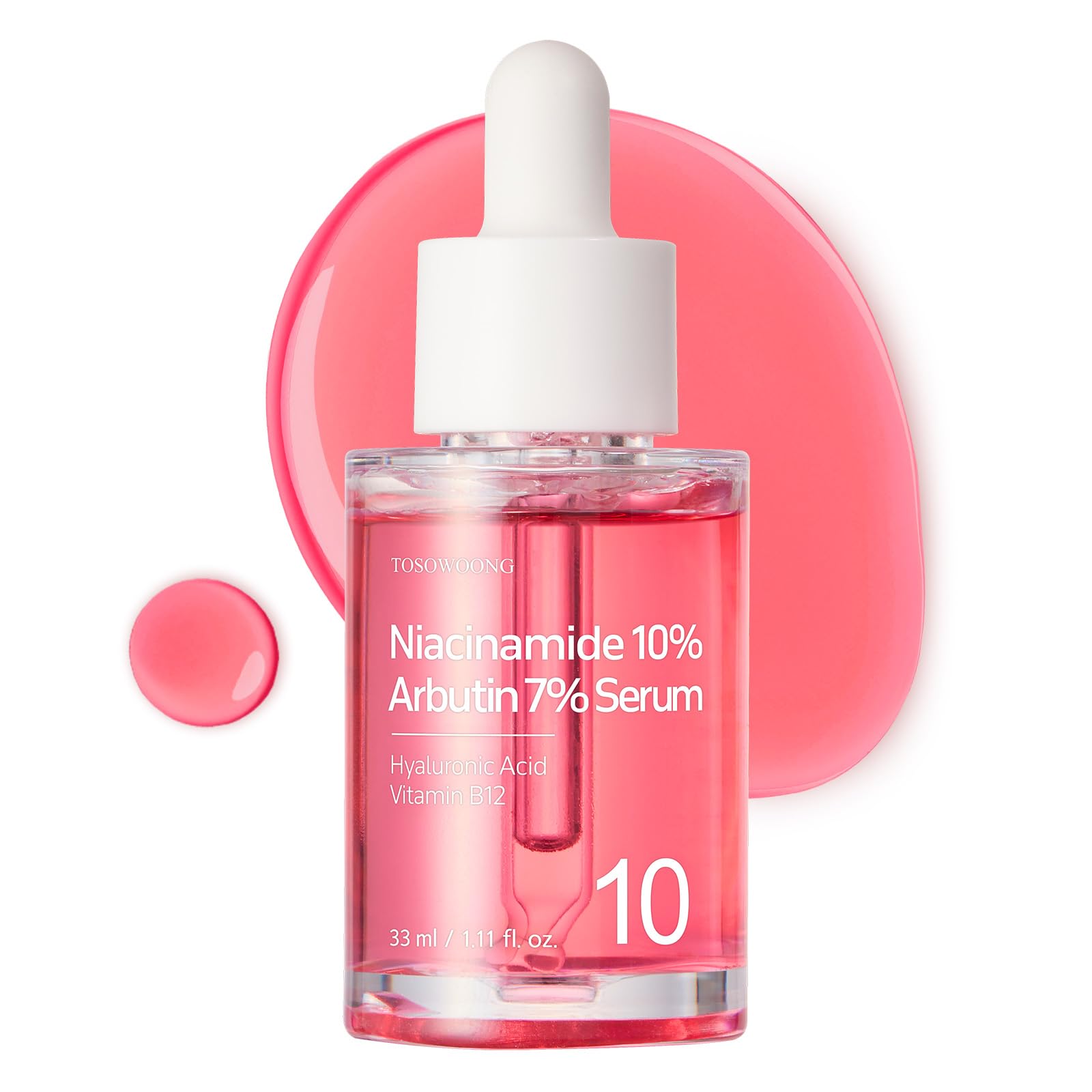 TOSOWOONG Niacinamide 10% + Arbutin 7% Serum for Dark Spots - TOSOWOONG