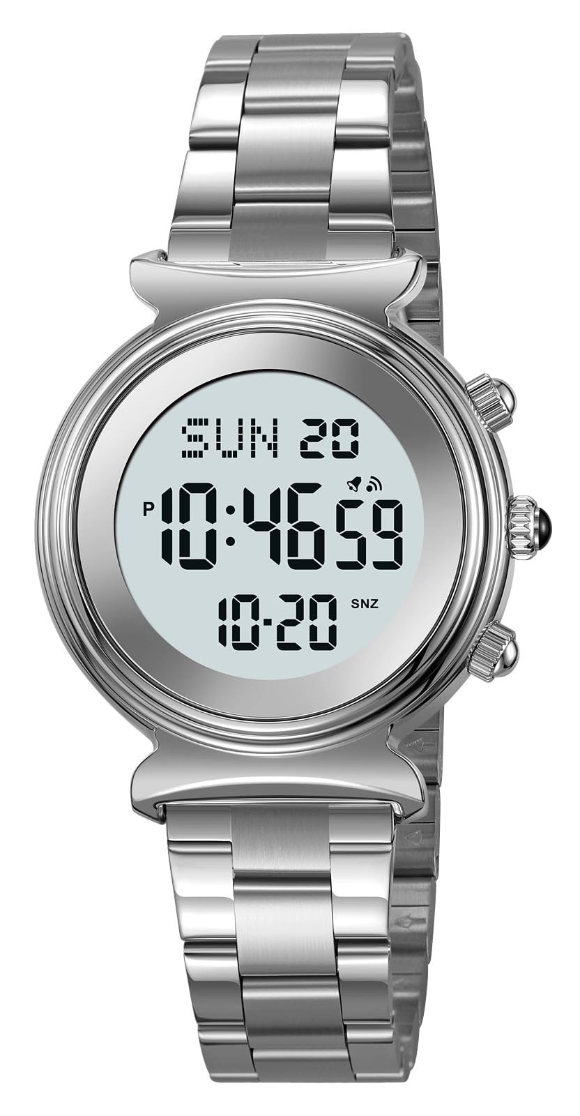 Gosasa Women s Digital Watch Stainless Steel Elegant - Gosasa Official Imagery - 8
