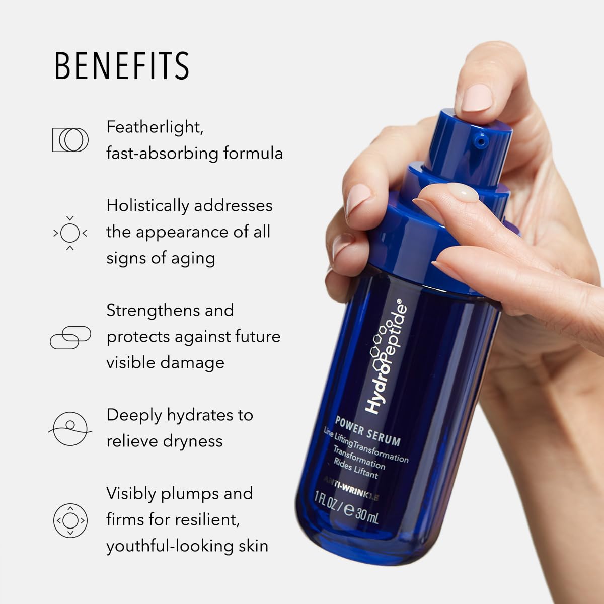HydroPeptide Power Serum Anti - Aging Lifting Wrinkle Treatment & - HydroPeptide Official Product View 4