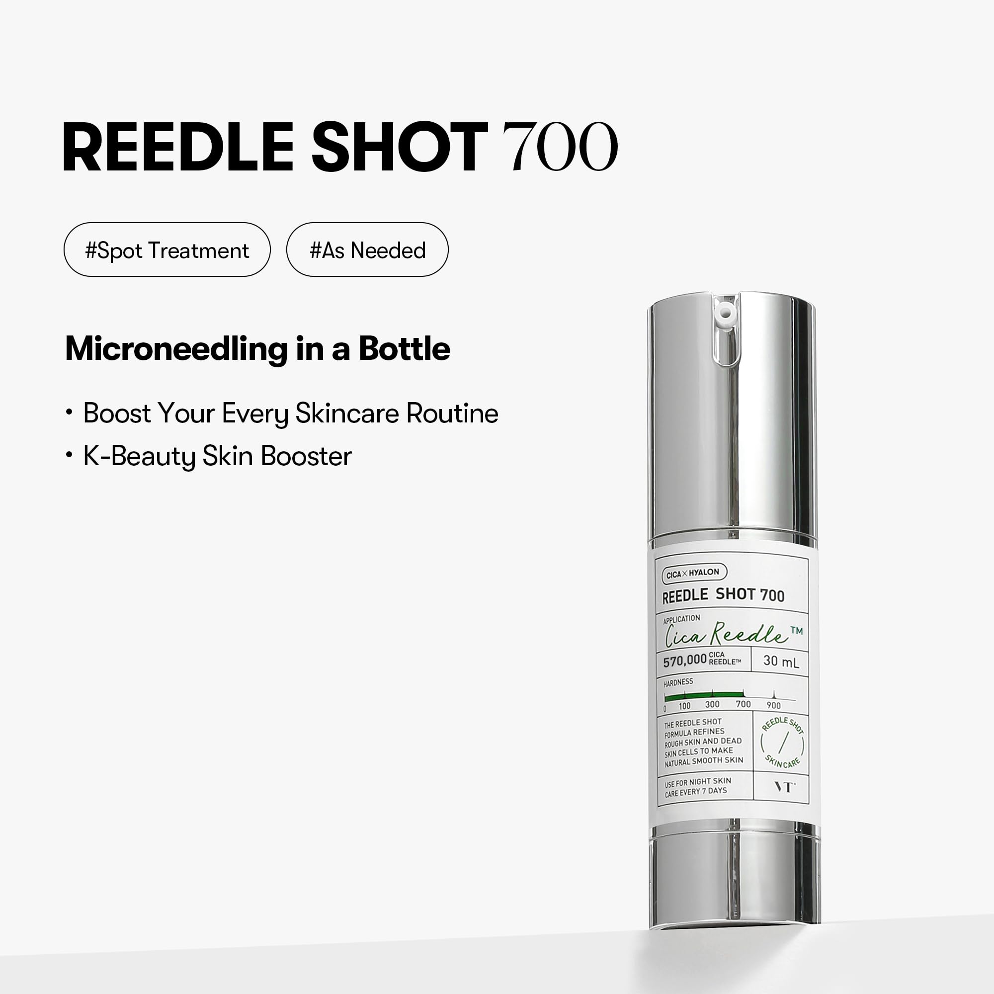 VT COSMETICS Bundle CICA Reedle Shot 700 &amp; Cica Cream Plus - VT COSMETICS