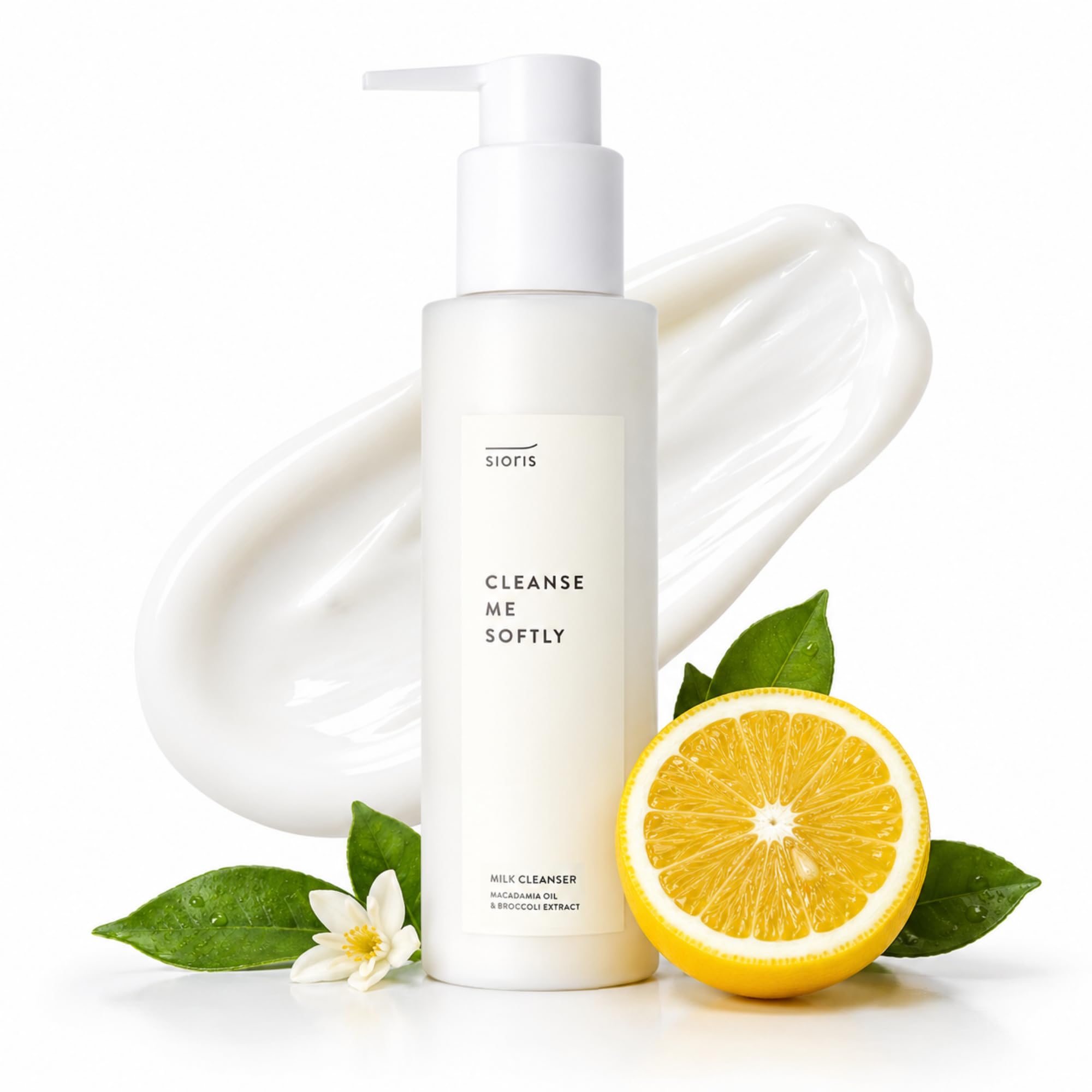 SIORIS Cleansing Milk & Makeup Remover, Korean Face Wash for Sensitive Skin - SIORIS Official Product View 2