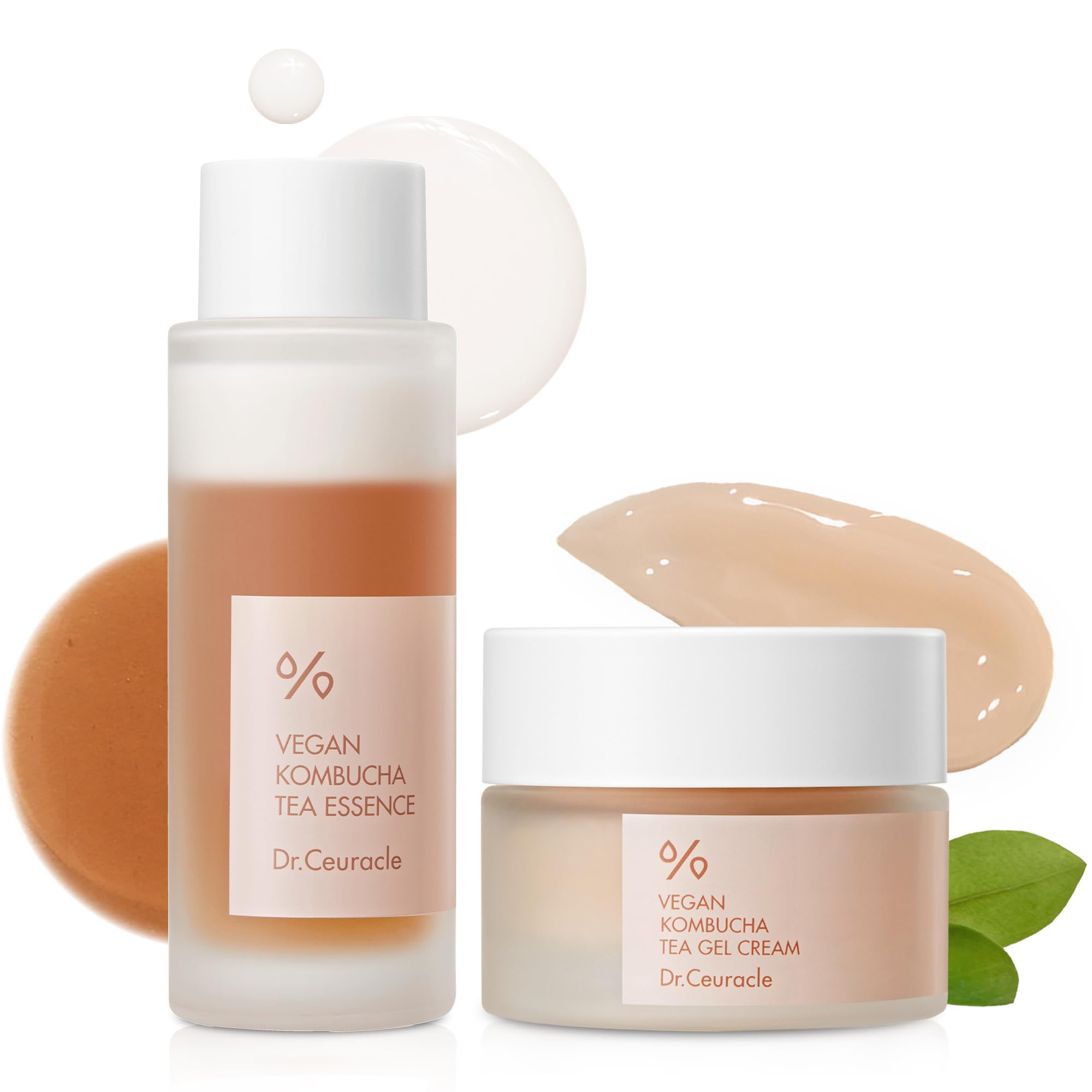 Dr Ceuracle Vegan Kombucha Tea Special Set Essence Gel Cream - Dr.Ceuracle Official Imagery - 6