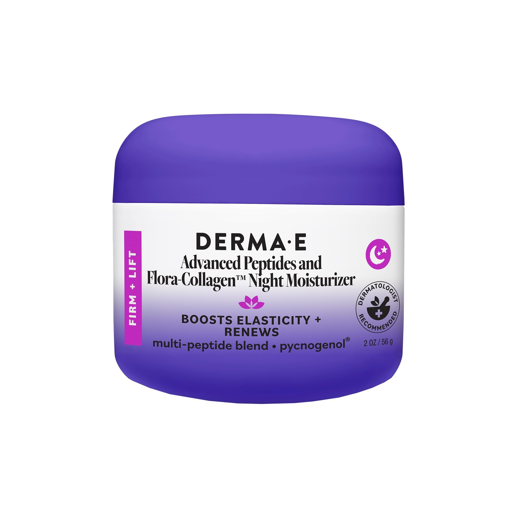 DERMA E Advanced Peptides Flora Collagen Moisturizing Night - Derma E Official Imagery - 2