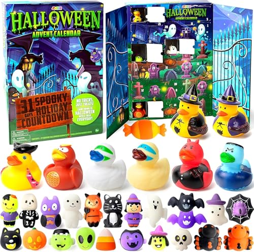 JOYIN Halloween Advent Calendar 2026 with Surprise Toy, 31 Days - Product Imagery
