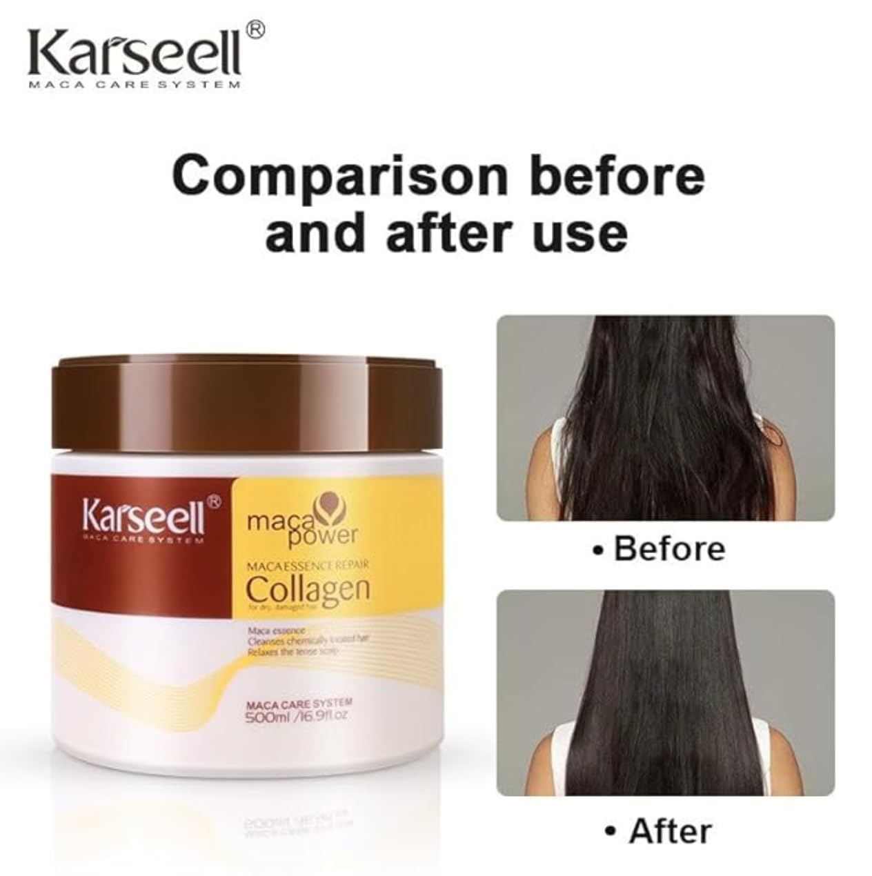 Deep Repair Conditioning Argan Oil Collagen Hair Mask - TOLO Deals Official Imagery - 6