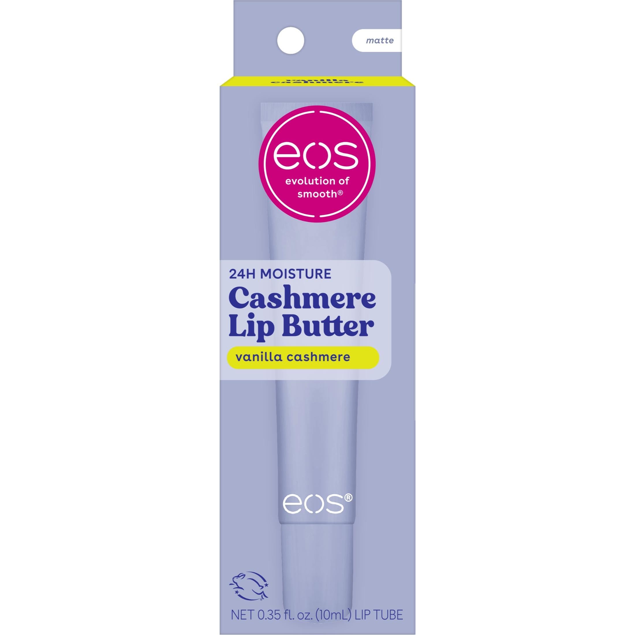 eos Lip Butter- Vanilla Cashmere, Peptide Lip Treatment, 0.35 oz - eos Official Product View 2